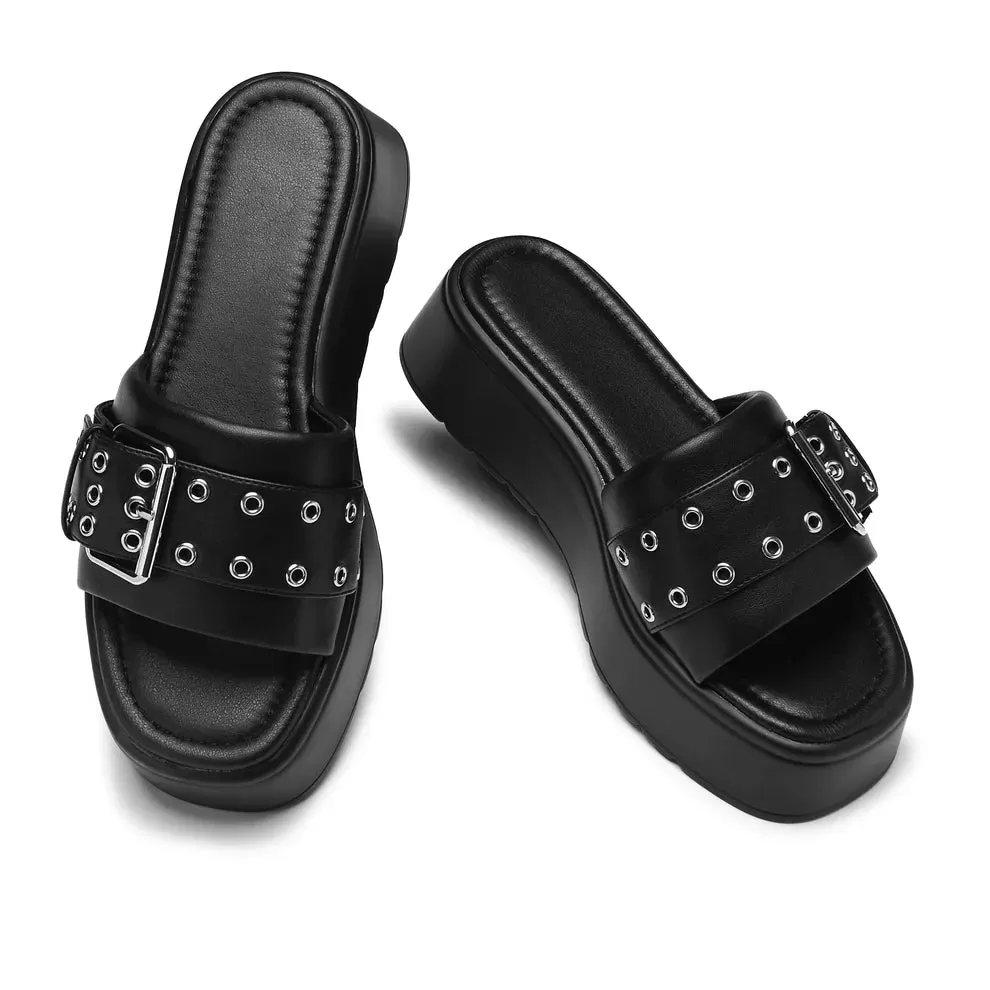 Adepta Chunky Sliders - Black