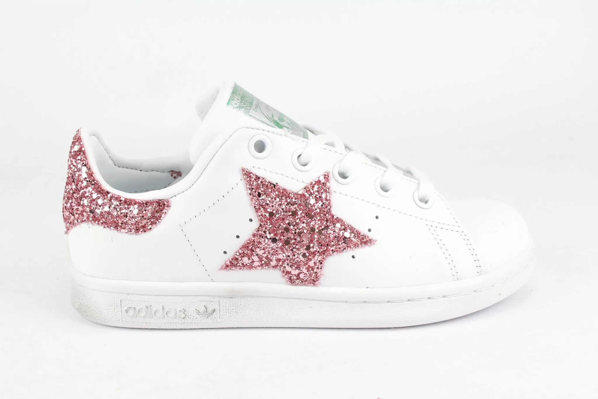 Adidas Stan Smith J Stella Pink Glitter