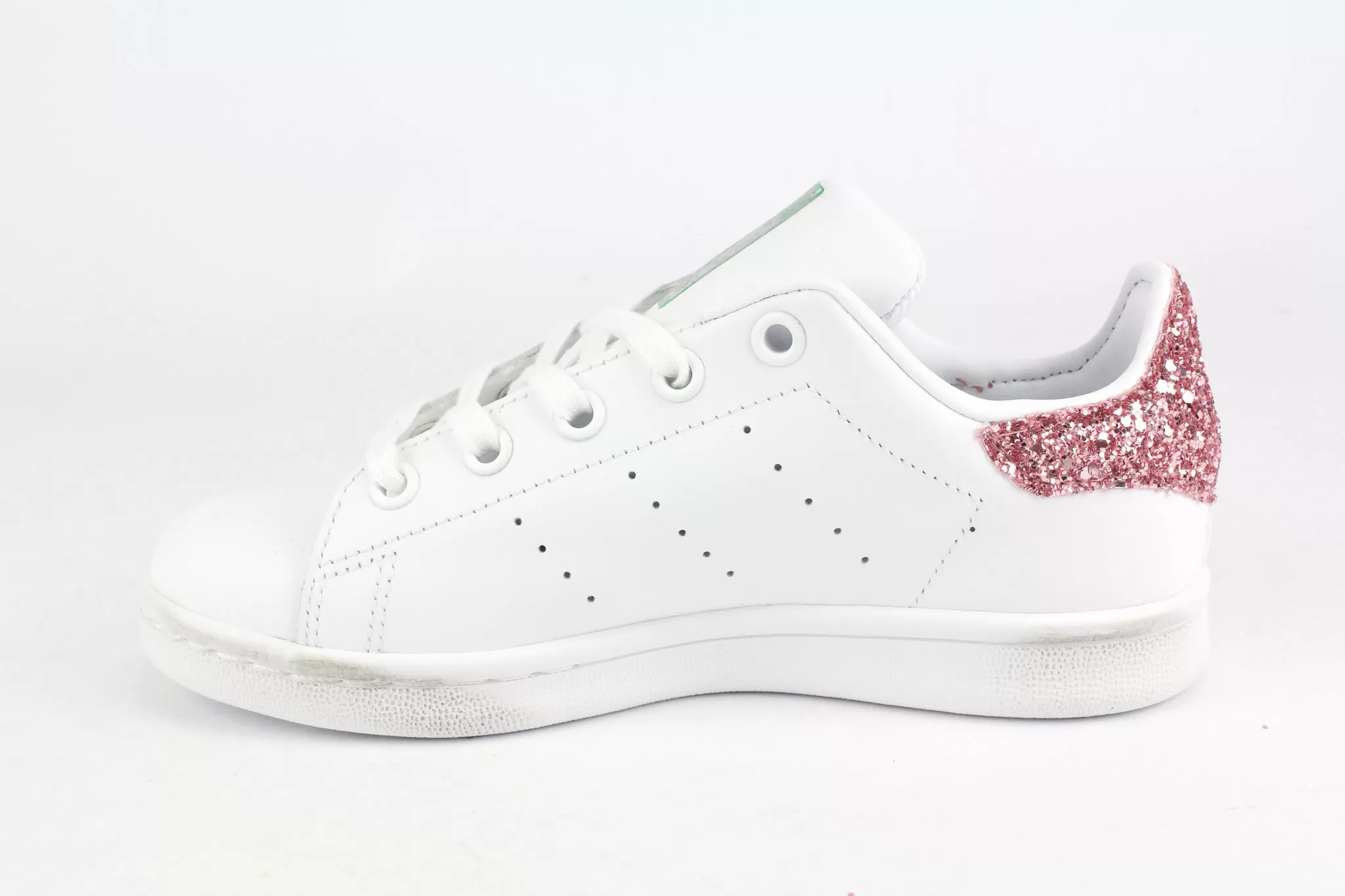 Adidas Stan Smith J Stella Pink Glitter