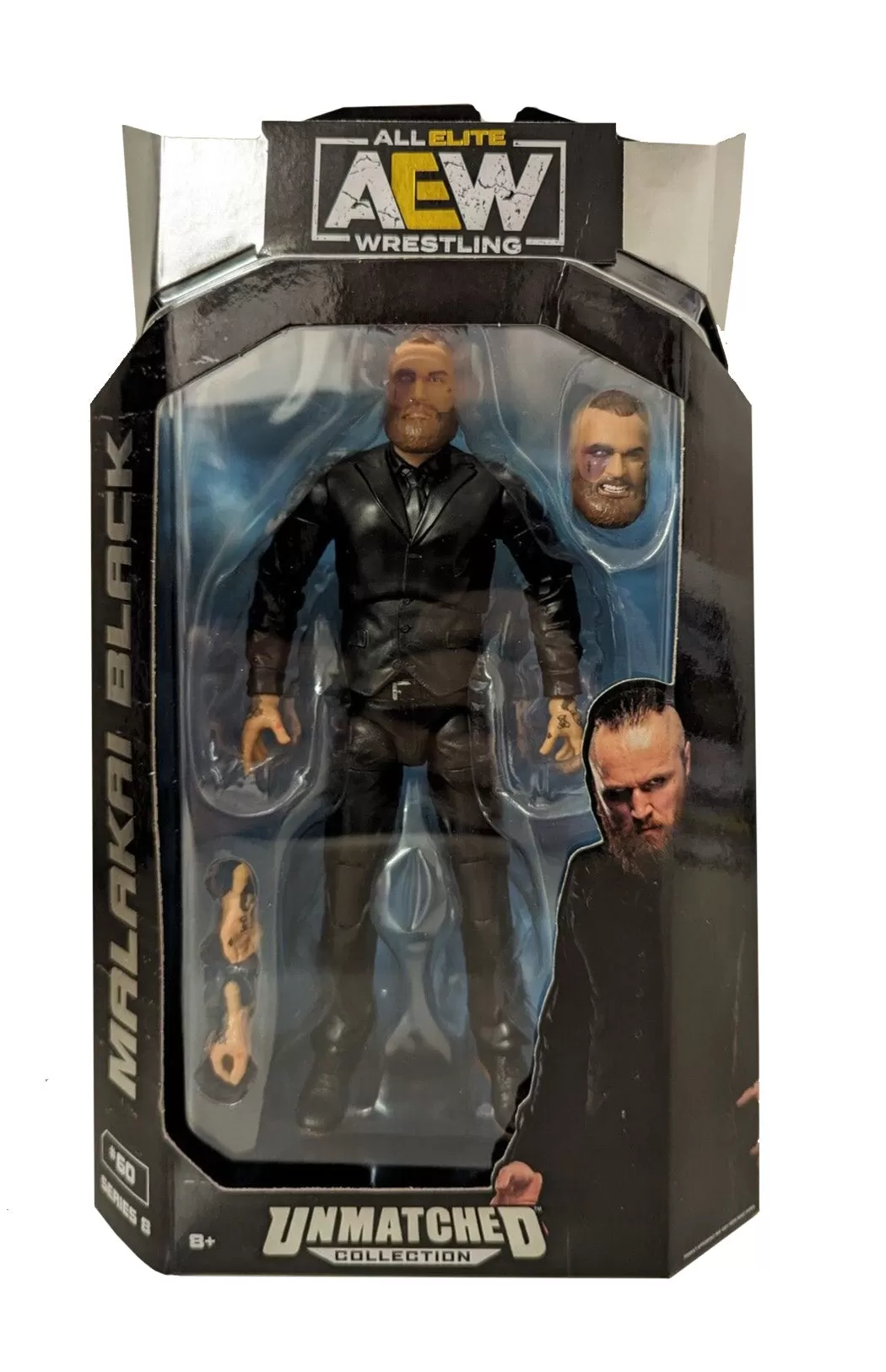 AEW : Unmatched Series 8 : Malakai Black Figure