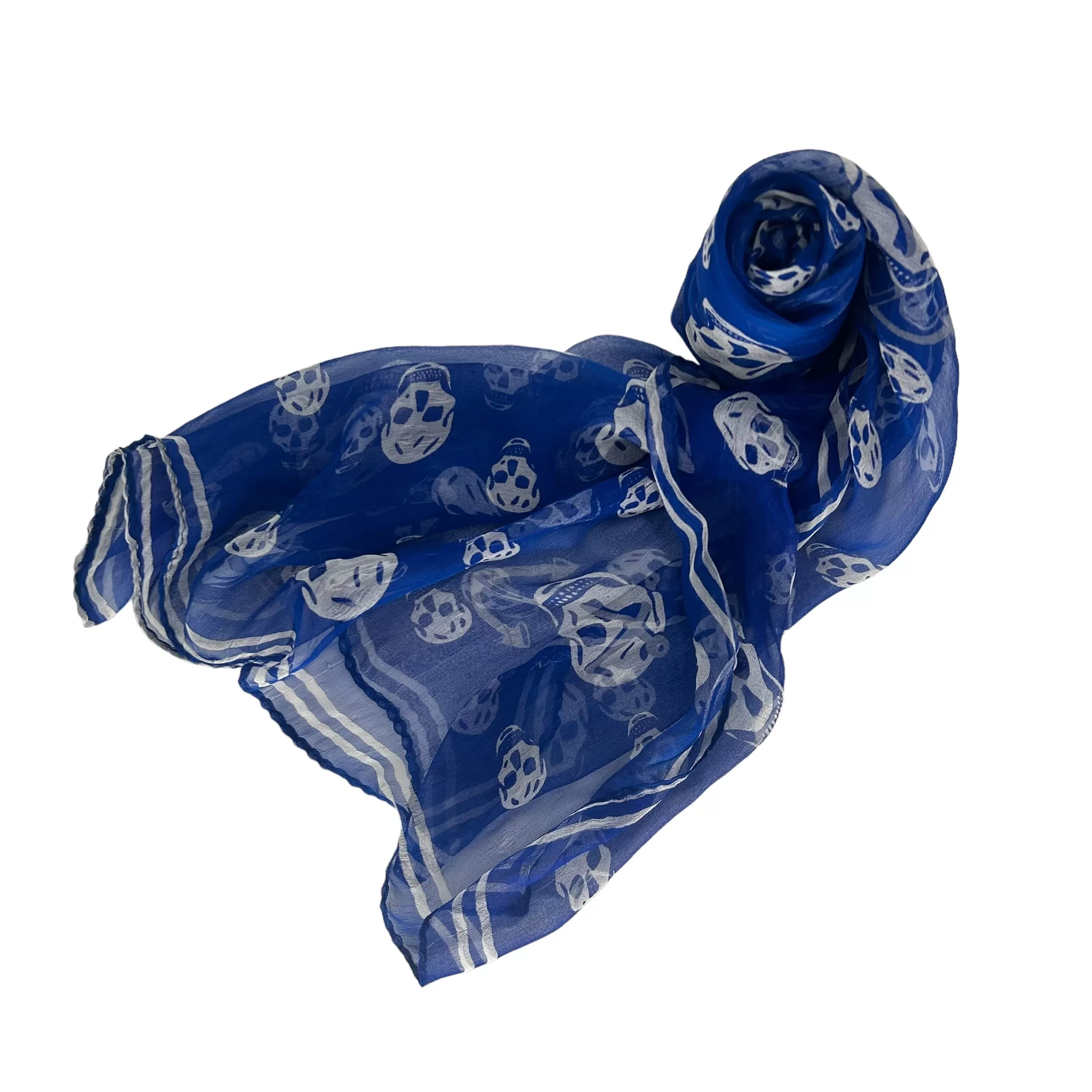 Alexander McQueen/Scarve/Blue/