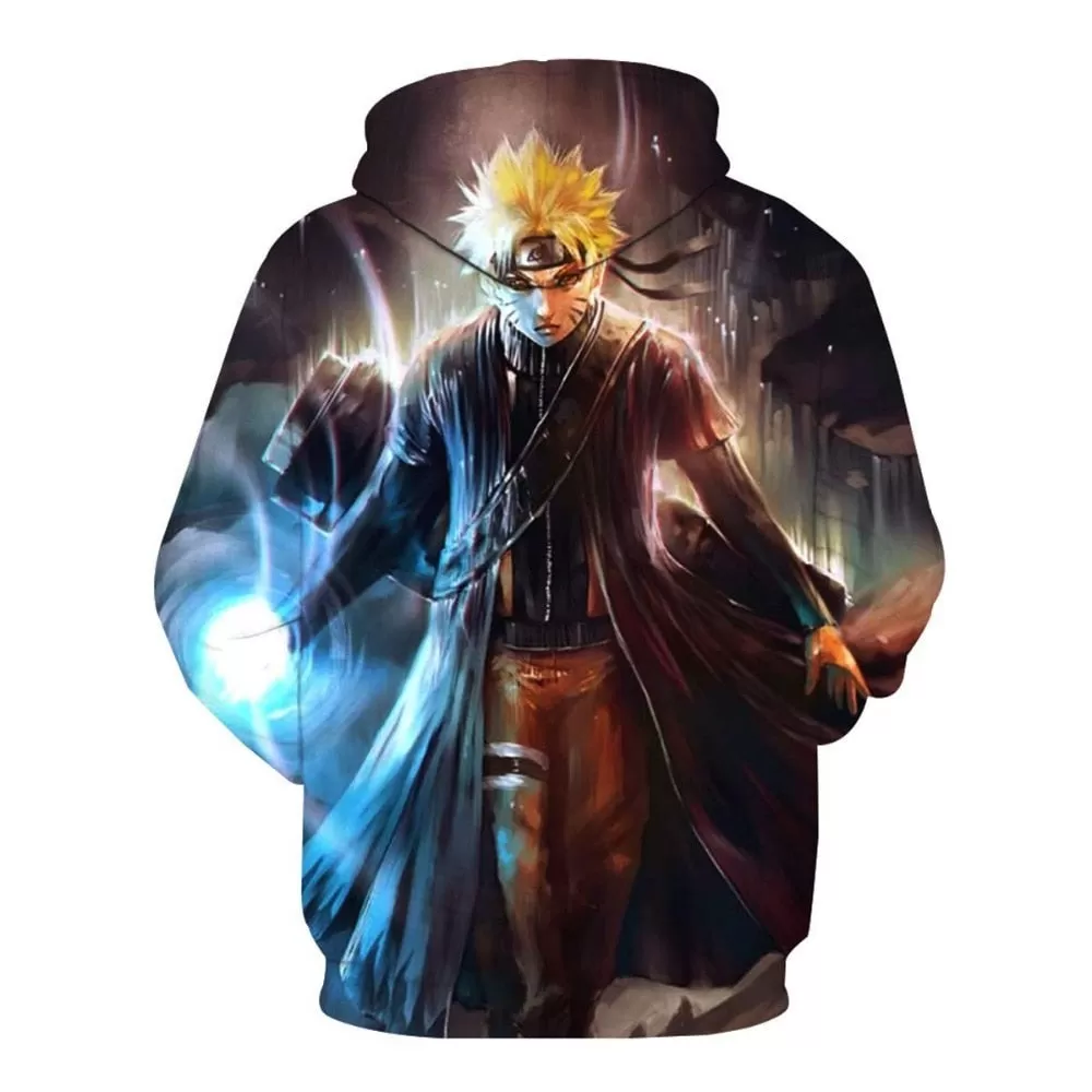 Anime Naruto 3D Hoodies Streetwear Sweatshirt Casual Hoody Men Women 3D Pullover Harajuku Tracksuit Male Hip Hop Hooded DropShip