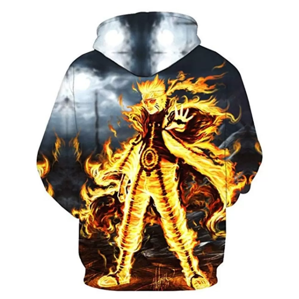 Anime Naruto 3D Hoodies Streetwear Sweatshirt Casual Hoody Men Women 3D Pullover Harajuku Tracksuit Male Hip Hop Hooded DropShip