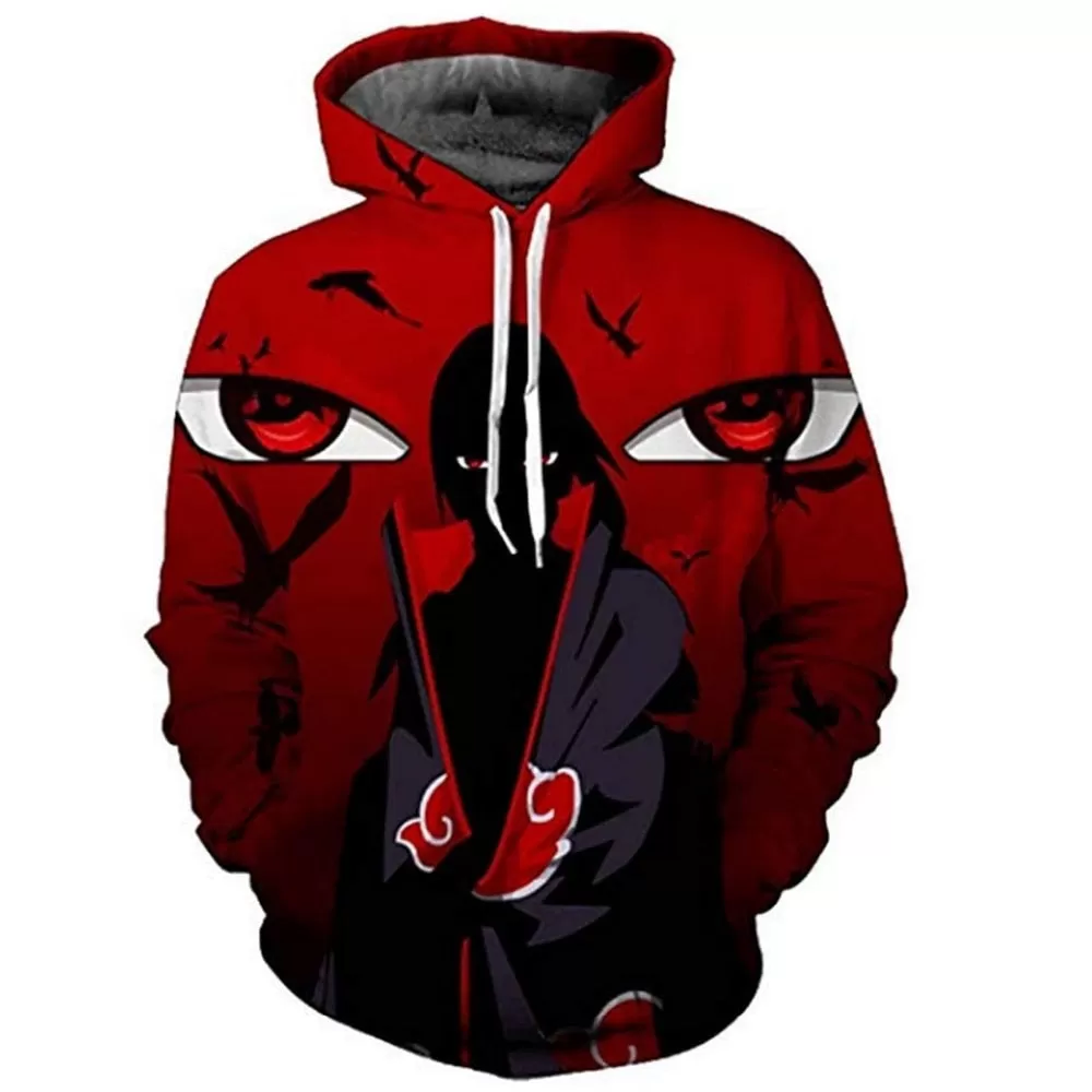 Anime Naruto 3D Hoodies Streetwear Sweatshirt Casual Hoody Men Women 3D Pullover Harajuku Tracksuit Male Hip Hop Hooded DropShip