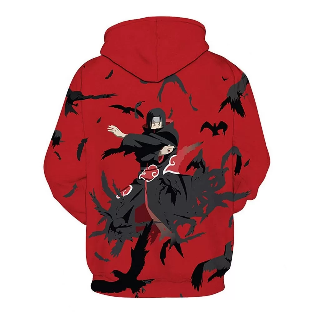 Anime Naruto 3D Hoodies Streetwear Sweatshirt Casual Hoody Men Women 3D Pullover Harajuku Tracksuit Male Hip Hop Hooded DropShip