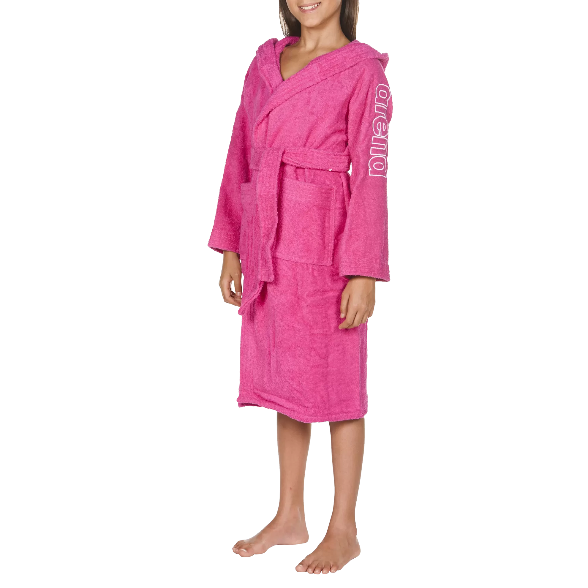 Arena Zeppelin Plux Jr Bathrobe 000922901 fresia-white