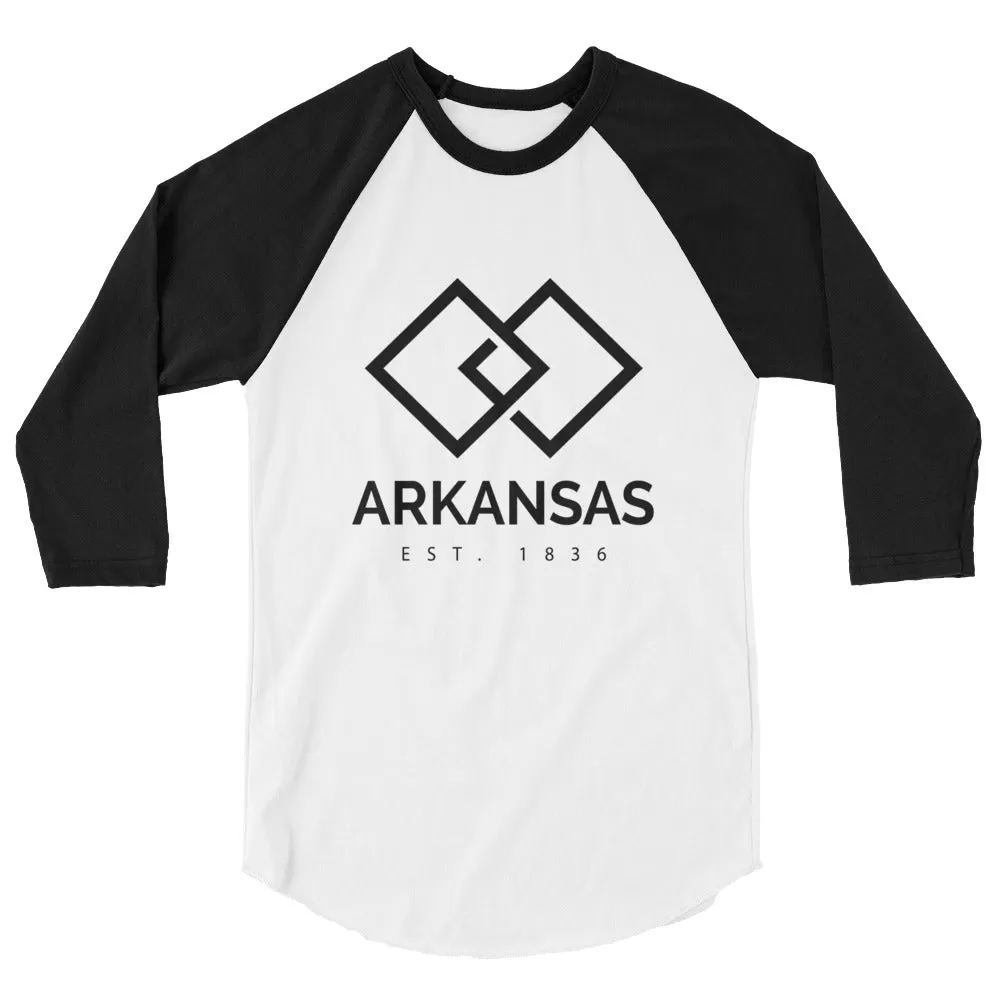 Arkansas - 3/4 Sleeve Raglan Shirt - Established