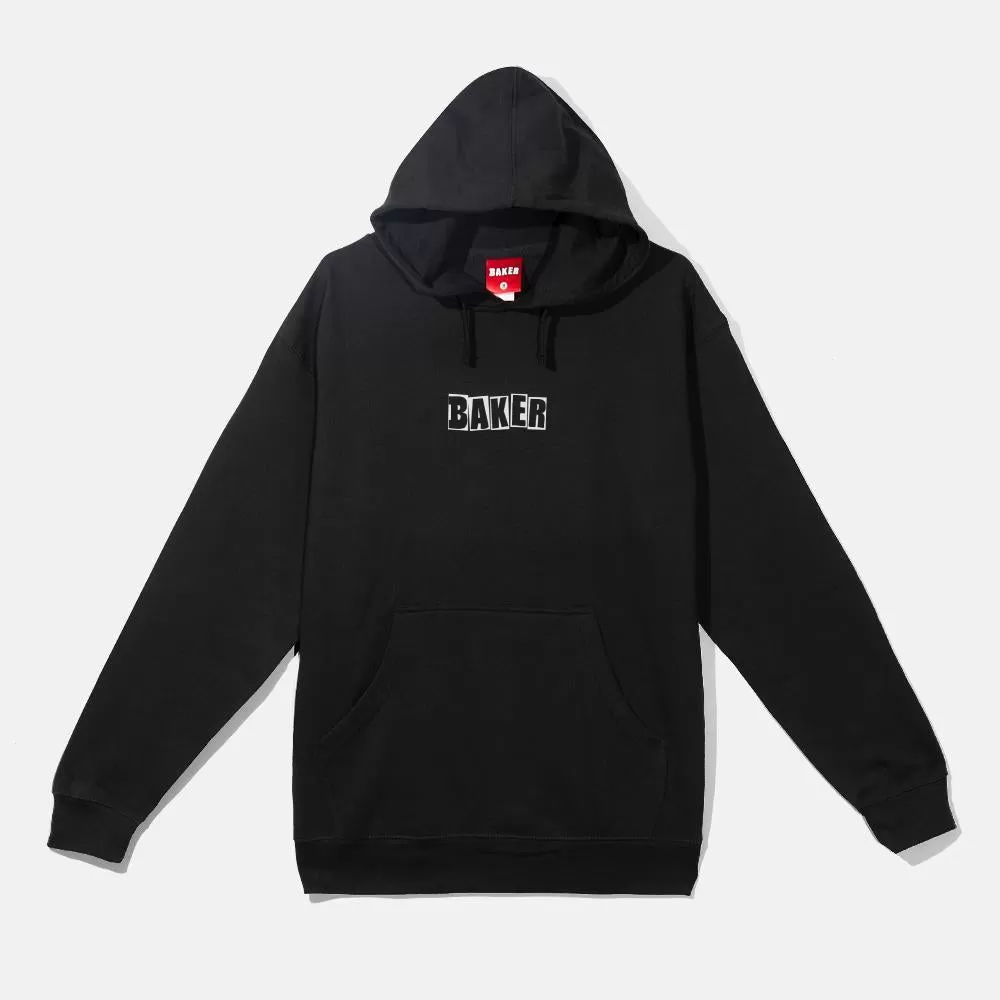 Baker Skateboards Brand Logo Pullover Hoodie - Black