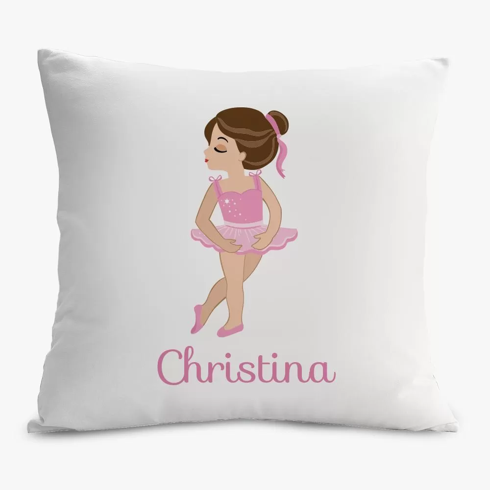 Ballerina Personalized Decorative Pillowcase