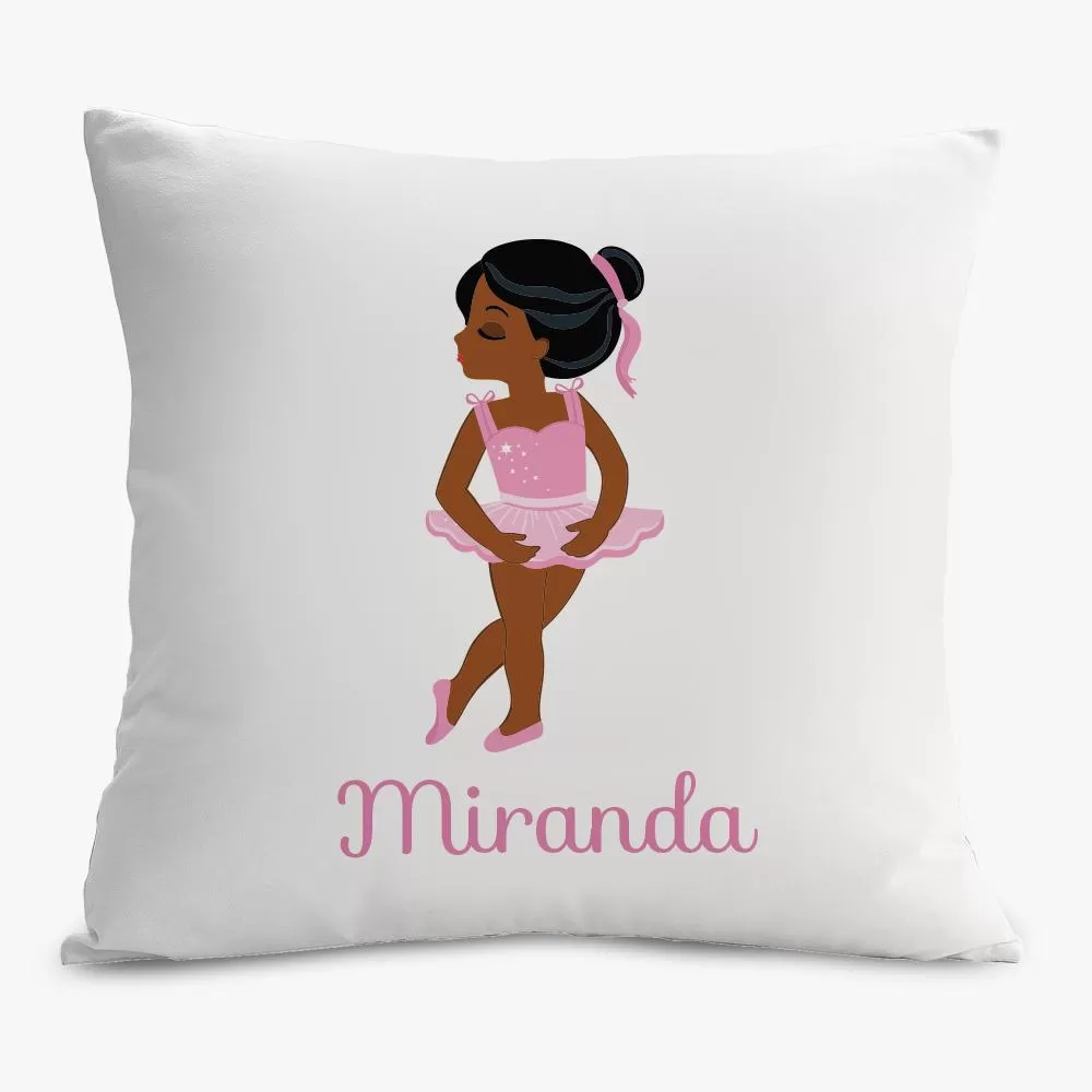 Ballerina Personalized Decorative Pillowcase