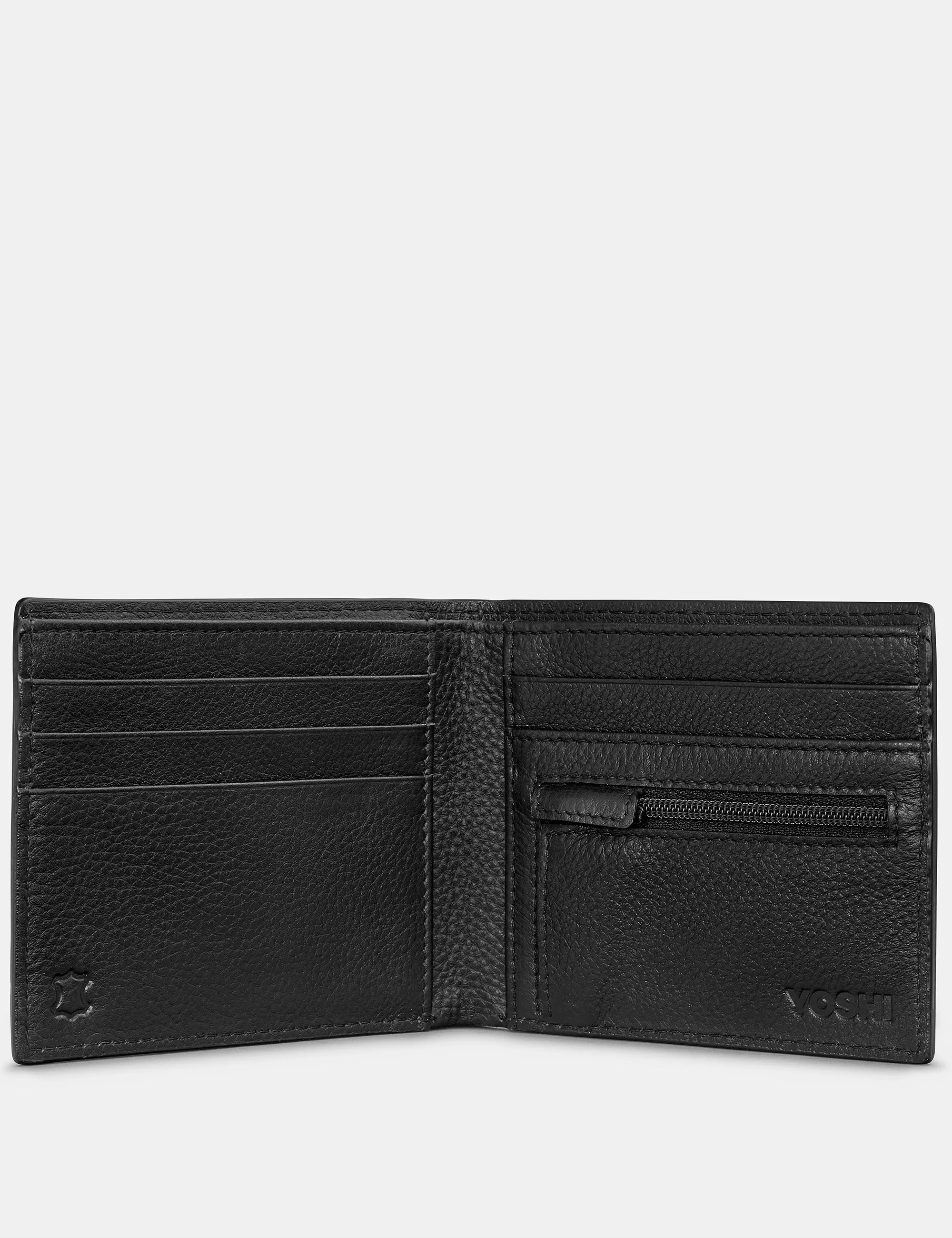 Be Kind Rewind Black Leather Wallet