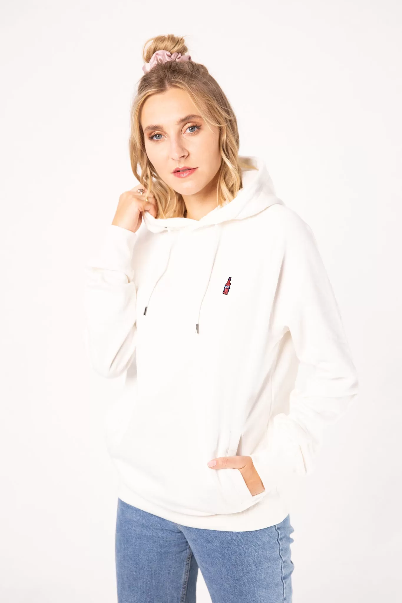 Bionade | Bestickter Bio-Baumwoll Frauen Hoodie