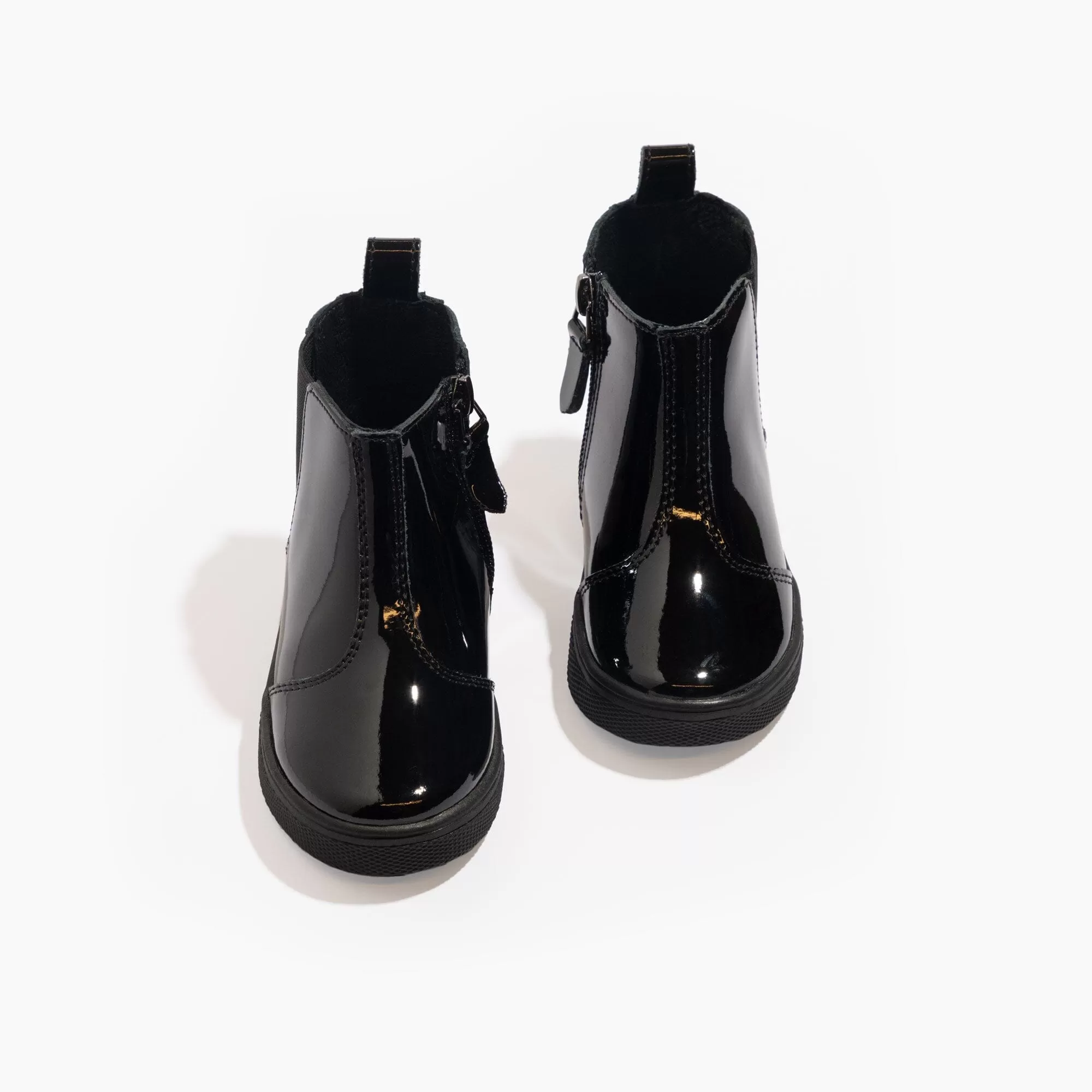 Black Patent Chelsea Boot II Sneaker