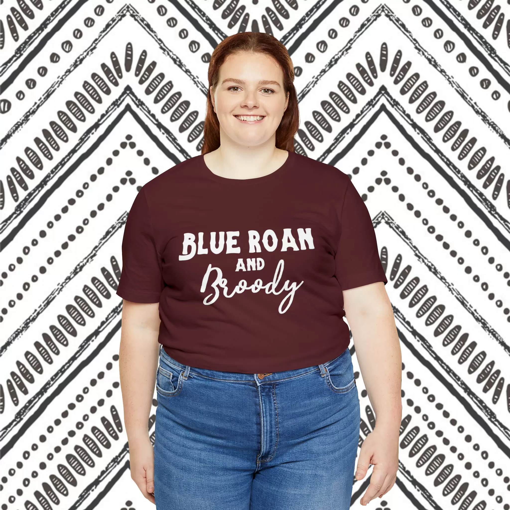 Blue Roan & Broody Short Sleeve Tee