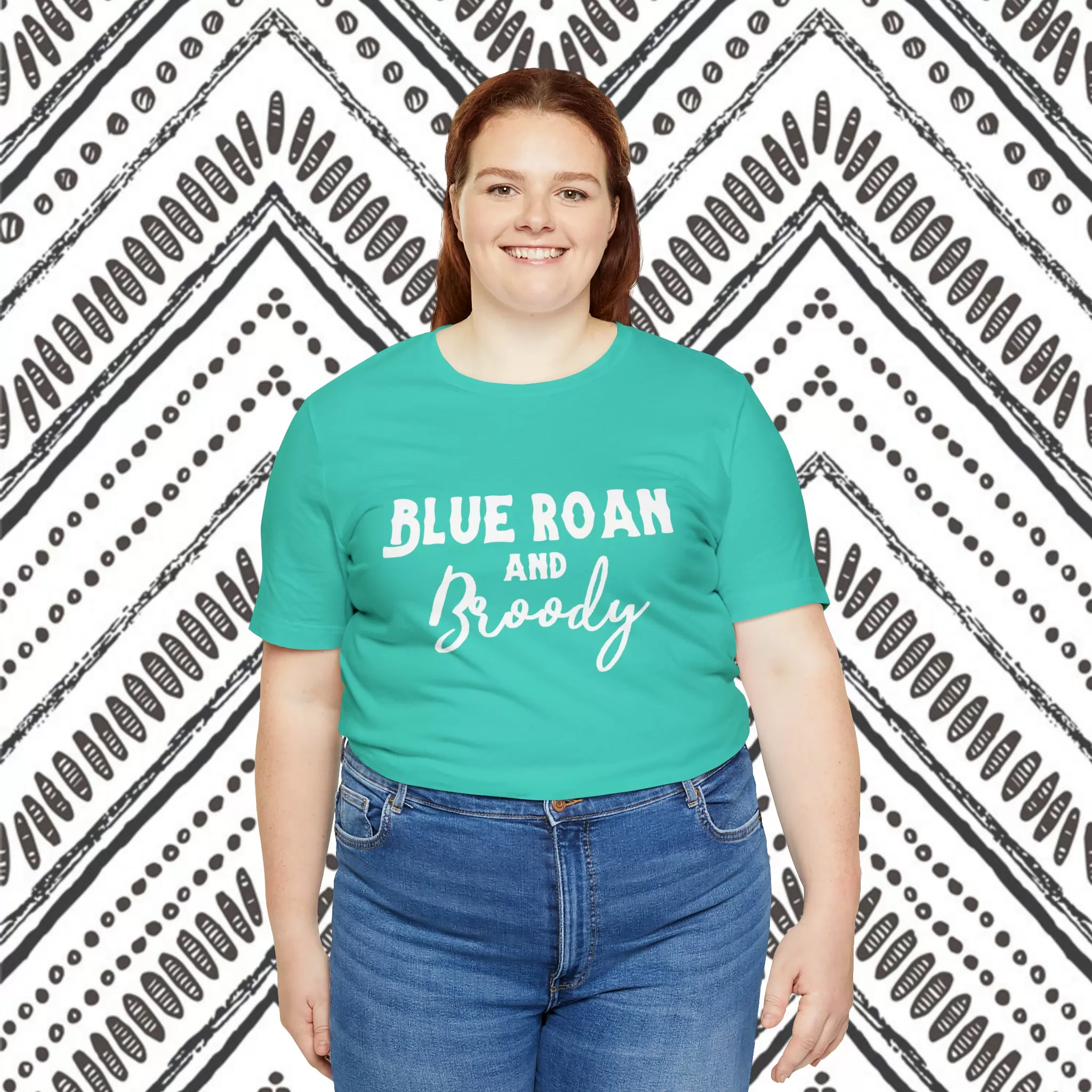 Blue Roan & Broody Short Sleeve Tee