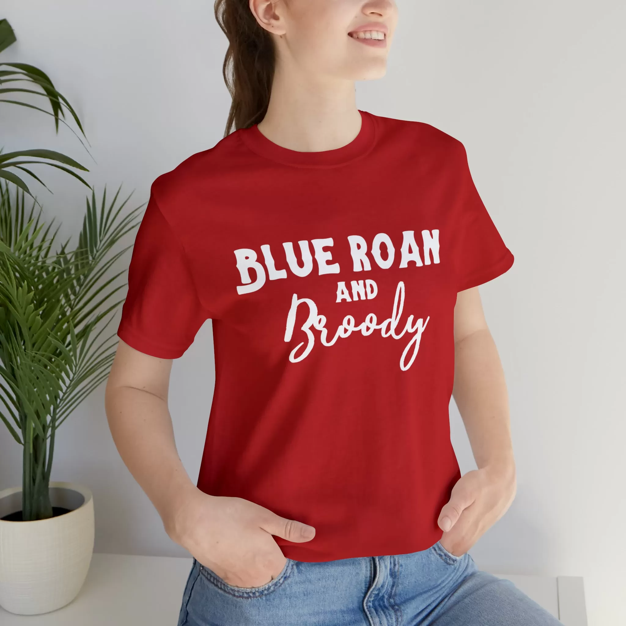 Blue Roan & Broody Short Sleeve Tee