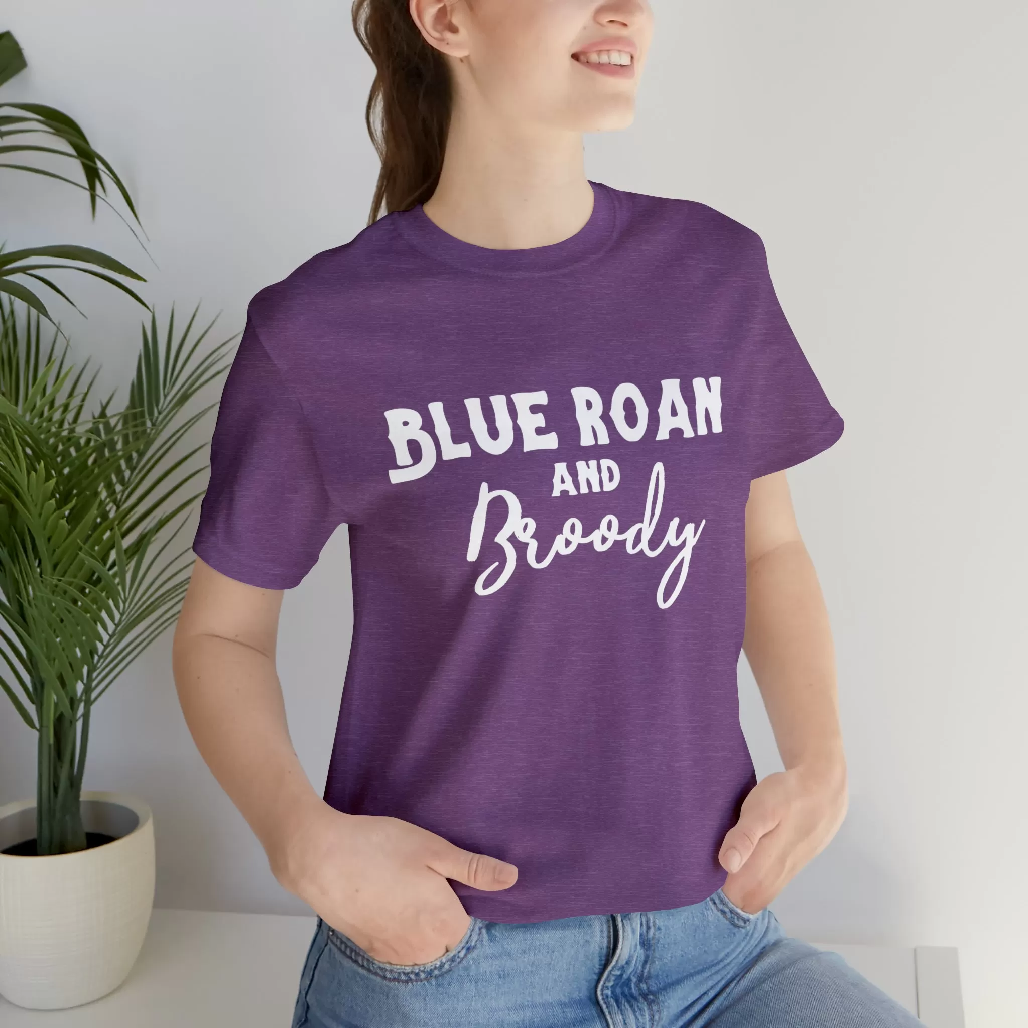 Blue Roan & Broody Short Sleeve Tee