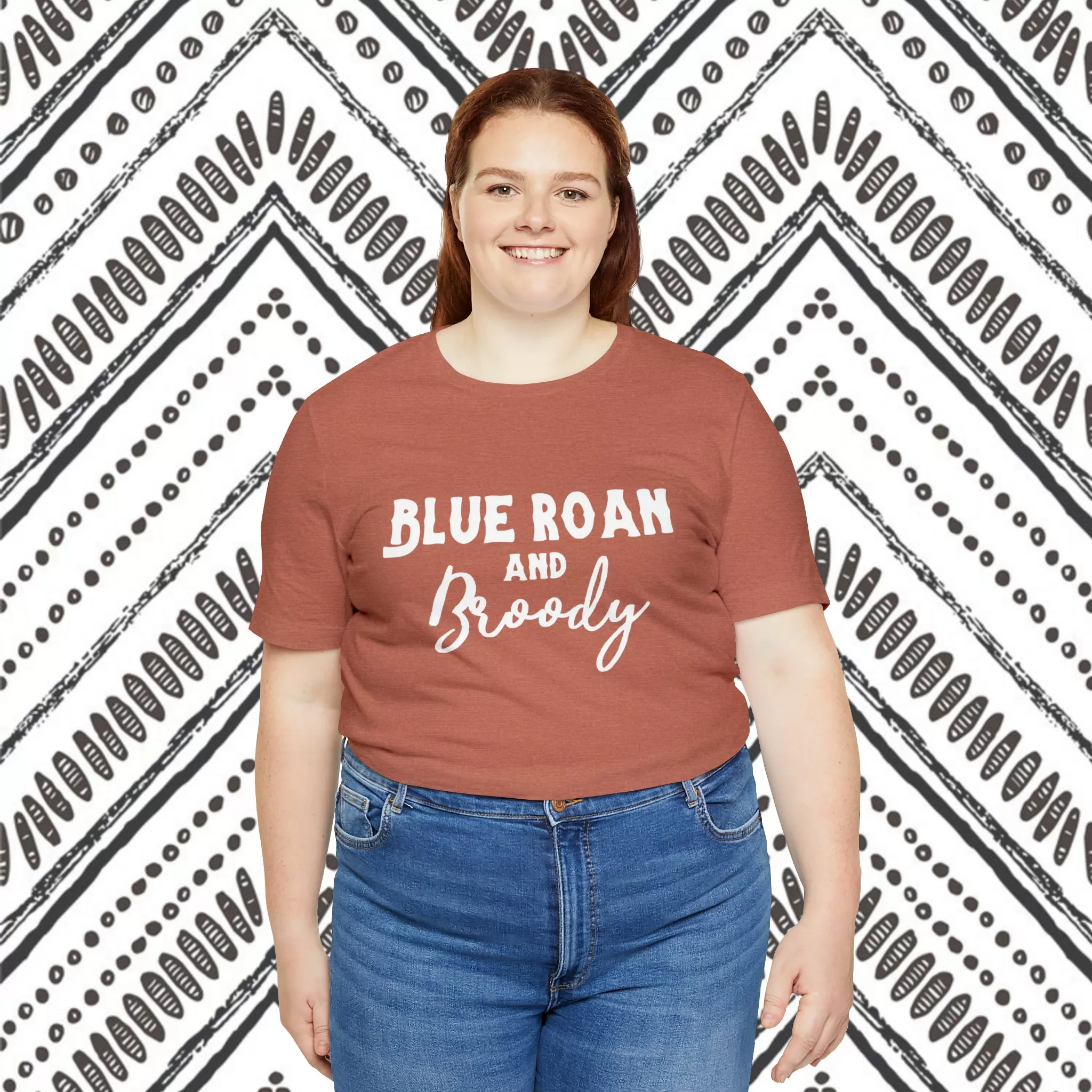 Blue Roan & Broody Short Sleeve Tee