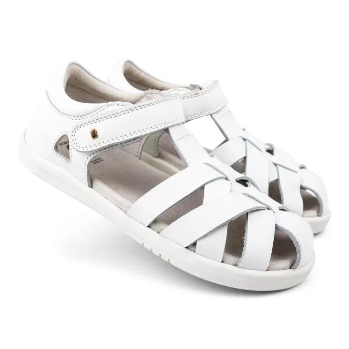 Bobux Kid   Plus Tropicana II Closed Toe Quick Dry Sandal White