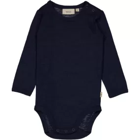 Body Plain Wool LS - navy