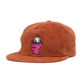 Brain Dead Mushroom Head Cord 6-Panel Hat