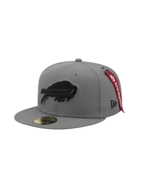 BUFFALO BILLS X ALPHA X NEW ERA 5950 FITTED CAP (HISTORIC LOGO)