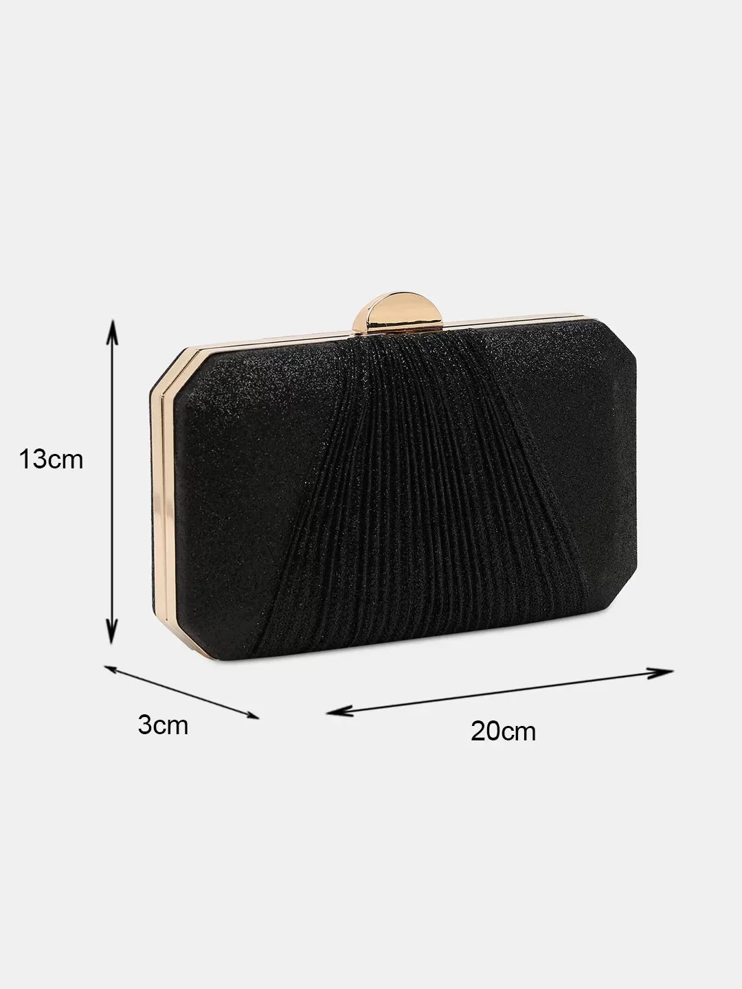 Caprese Gloriana Clutch Small Black