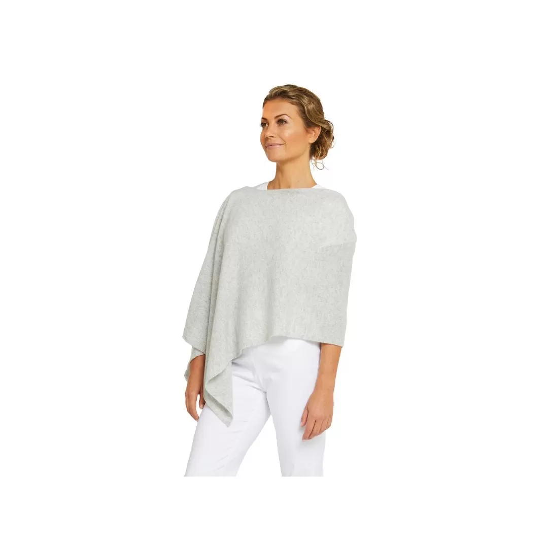 CASHMERE CLASSIC TOPPER - ASH