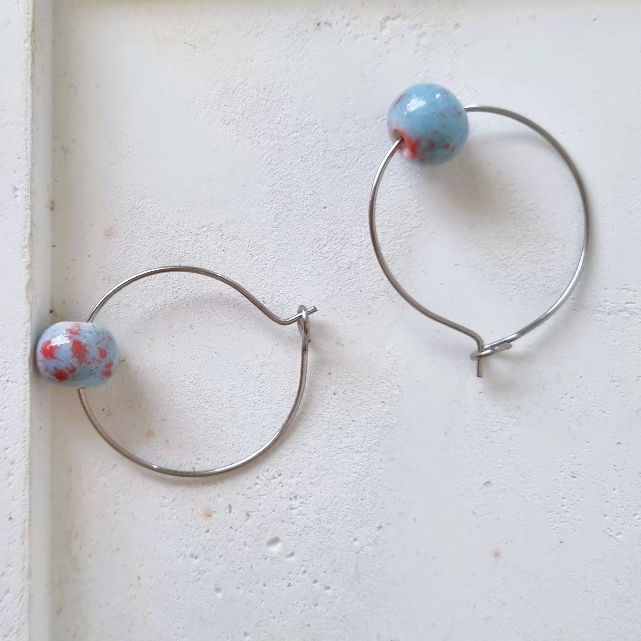 Ceramic earrings