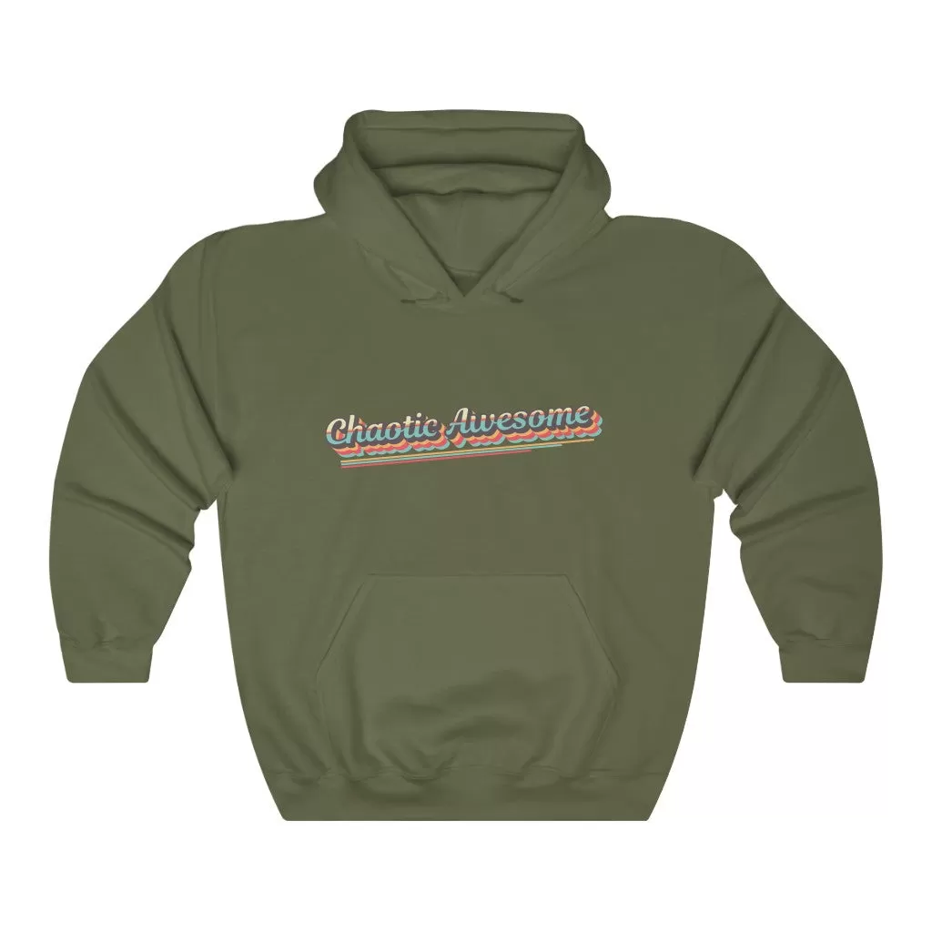 Chaotic Awesome Retro Hoodie