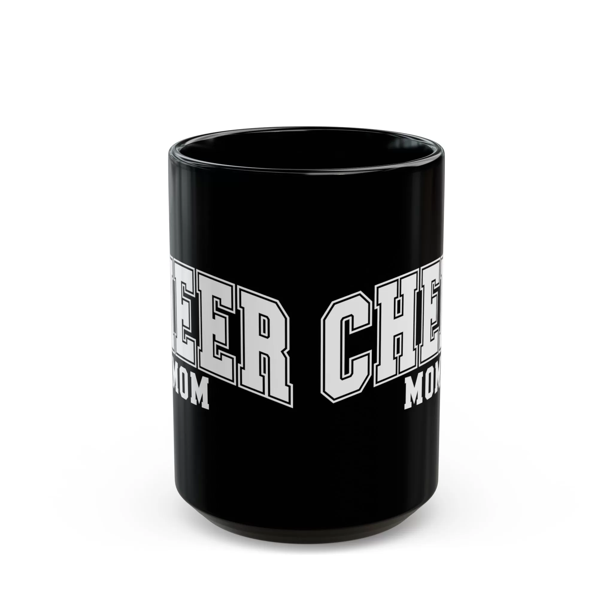 CHEER MOM - Black Mug (11oz, 15oz)