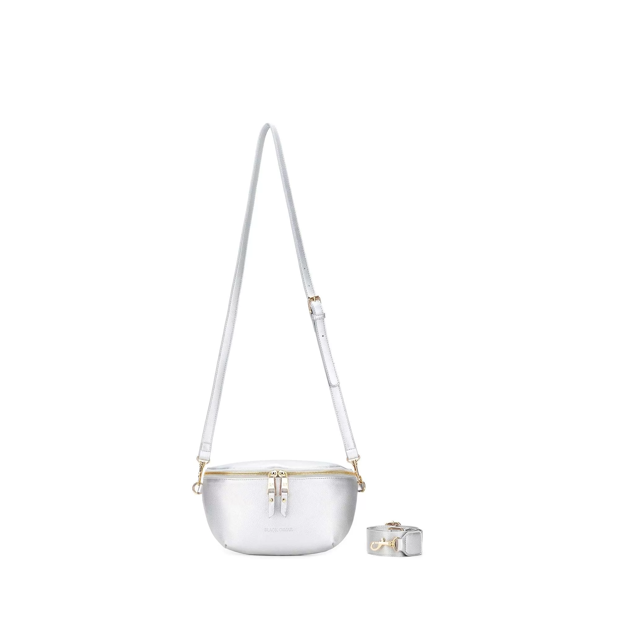 Chelsea Silver Crossbody 'Sling' Bag