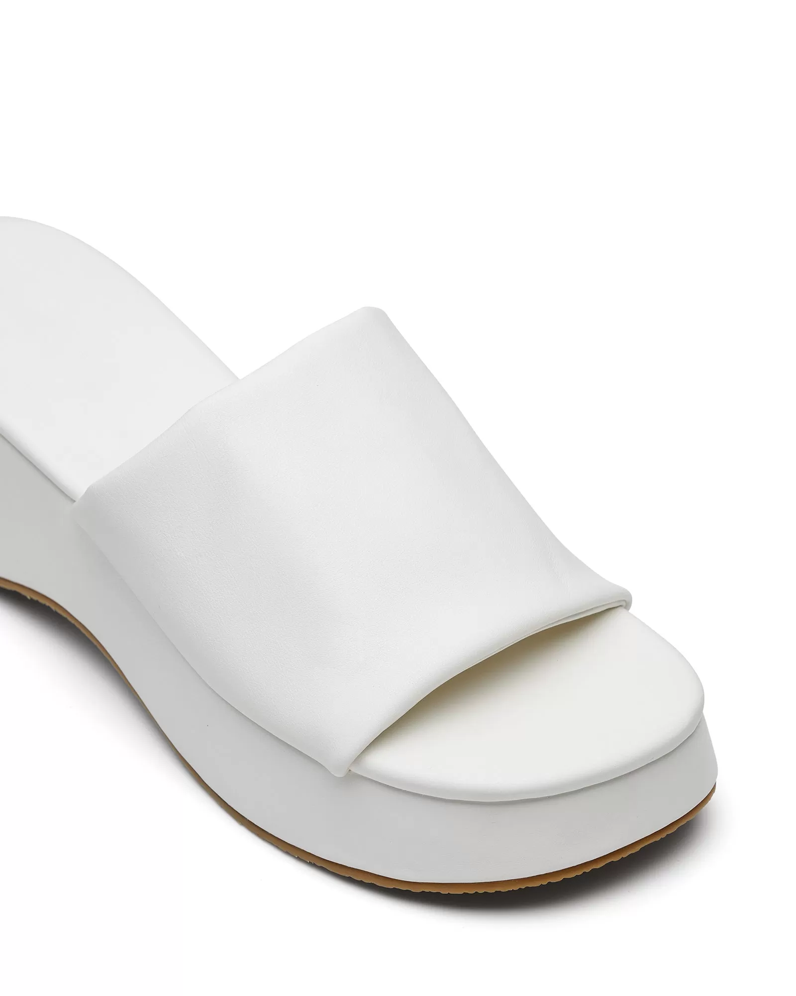 Cindy Platform Sandal White