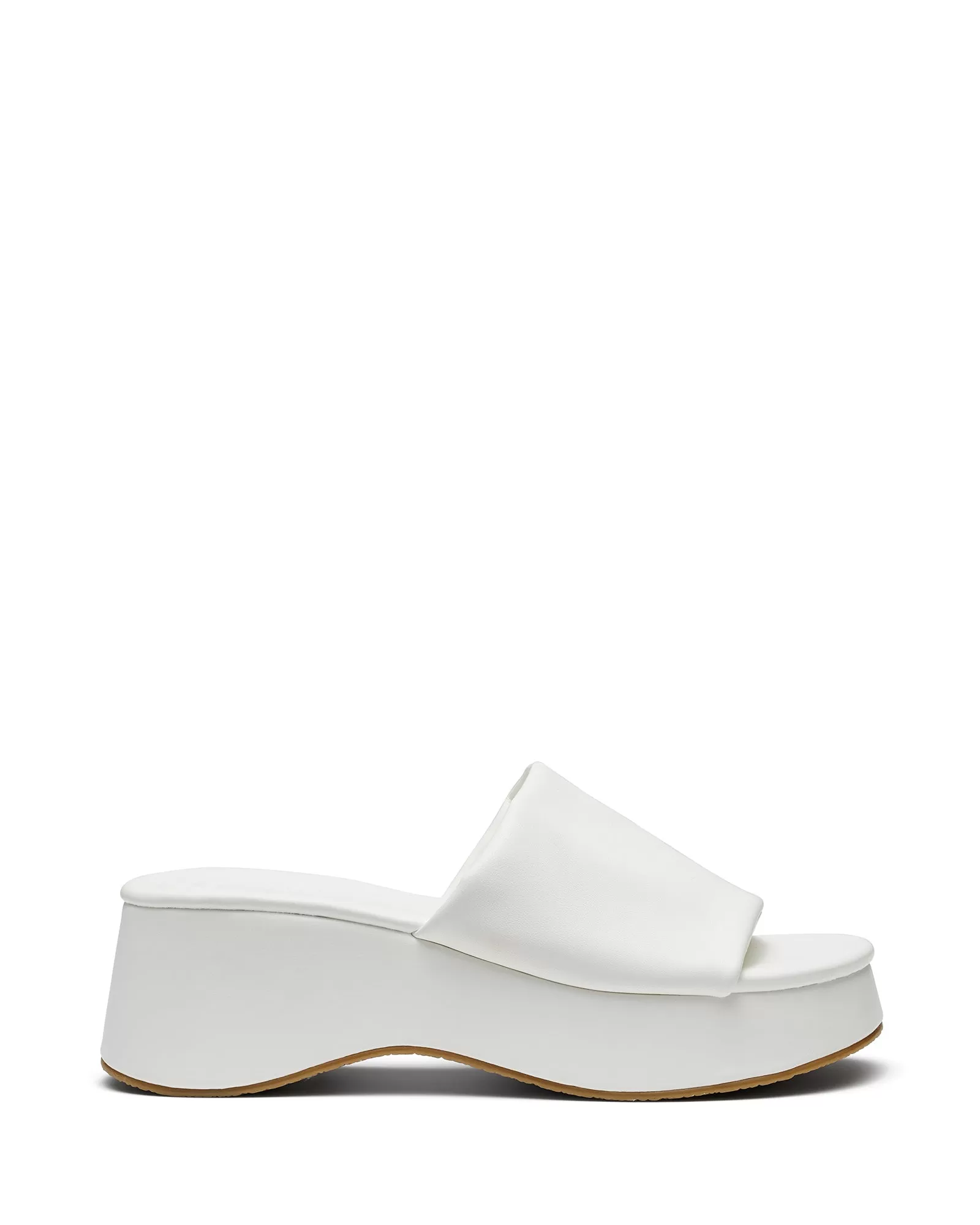 Cindy Platform Sandal White