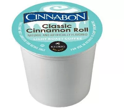 Cinnabon Classic Cinnamon Roll K-Cup Coffee 24 count, pack of 4