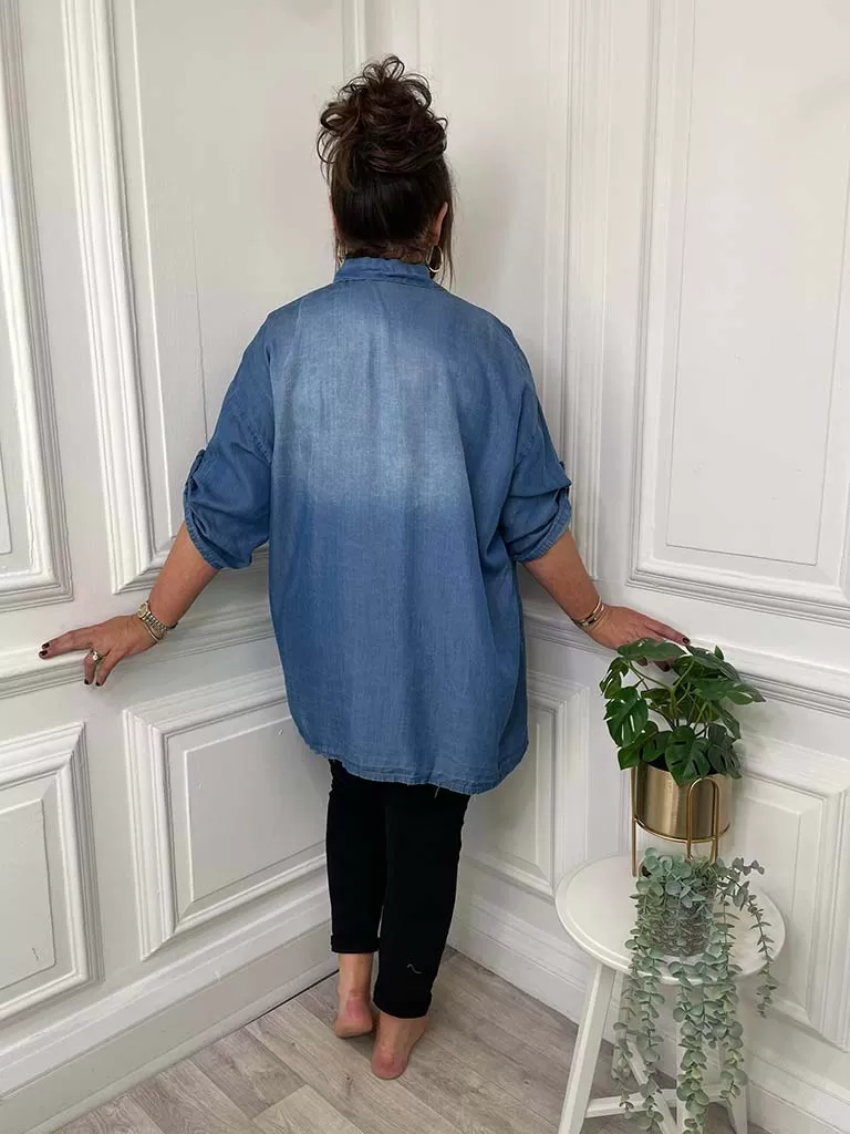 Classic Denim Shirt - Blue