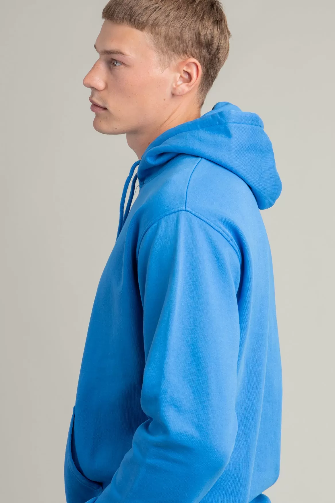 Classic Organic Hood - Pacific Blue