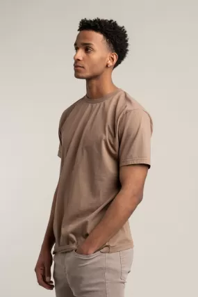 Classic Organic Tee - Warm Taupe