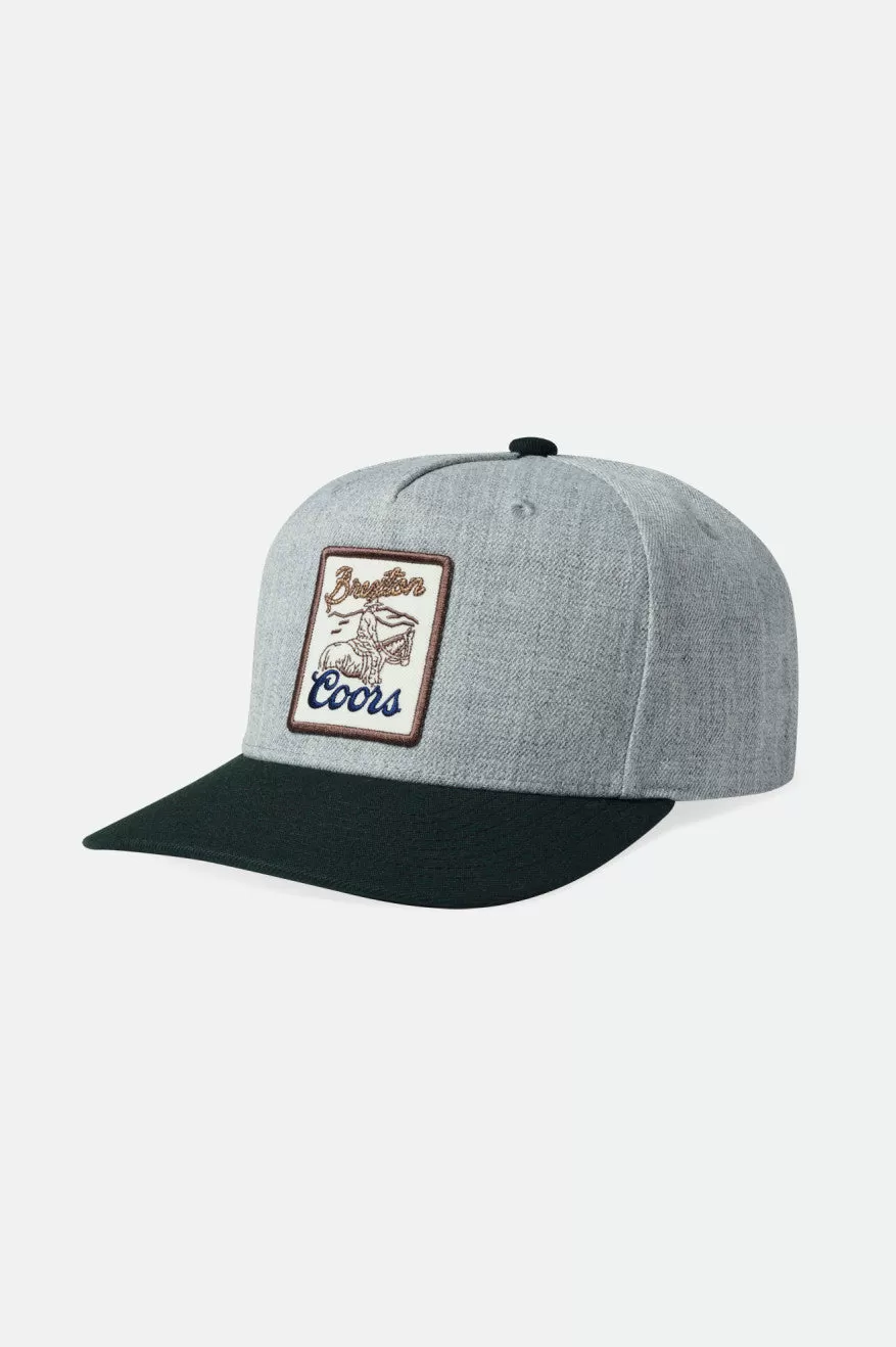 Coors Legends Snapback - Heather Grey/Black