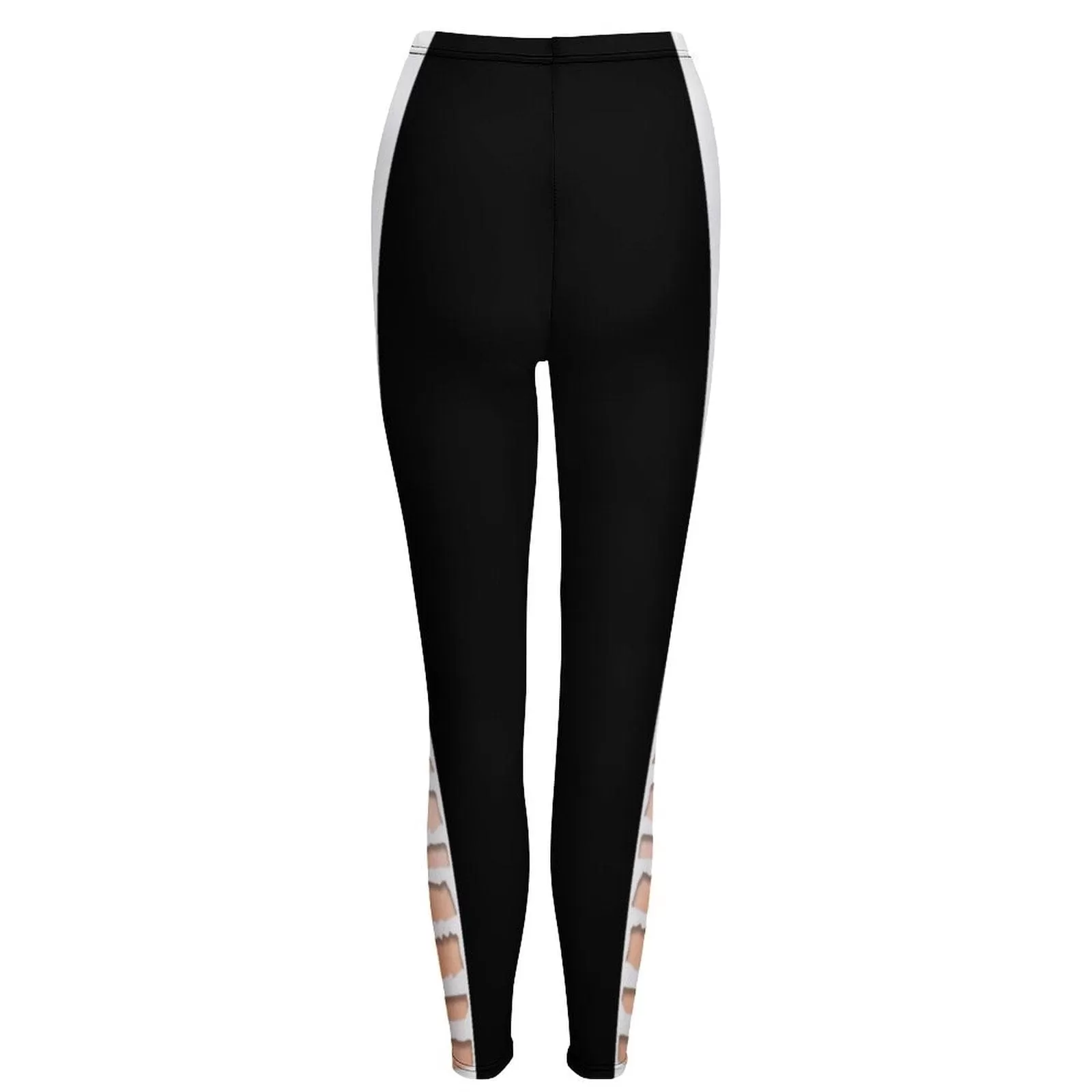 Custom Name Hollow Out Leggings Design Your Own Leggings