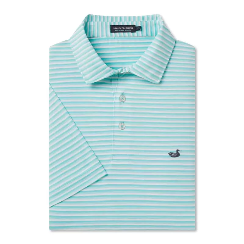 Domingo Stripe Polo