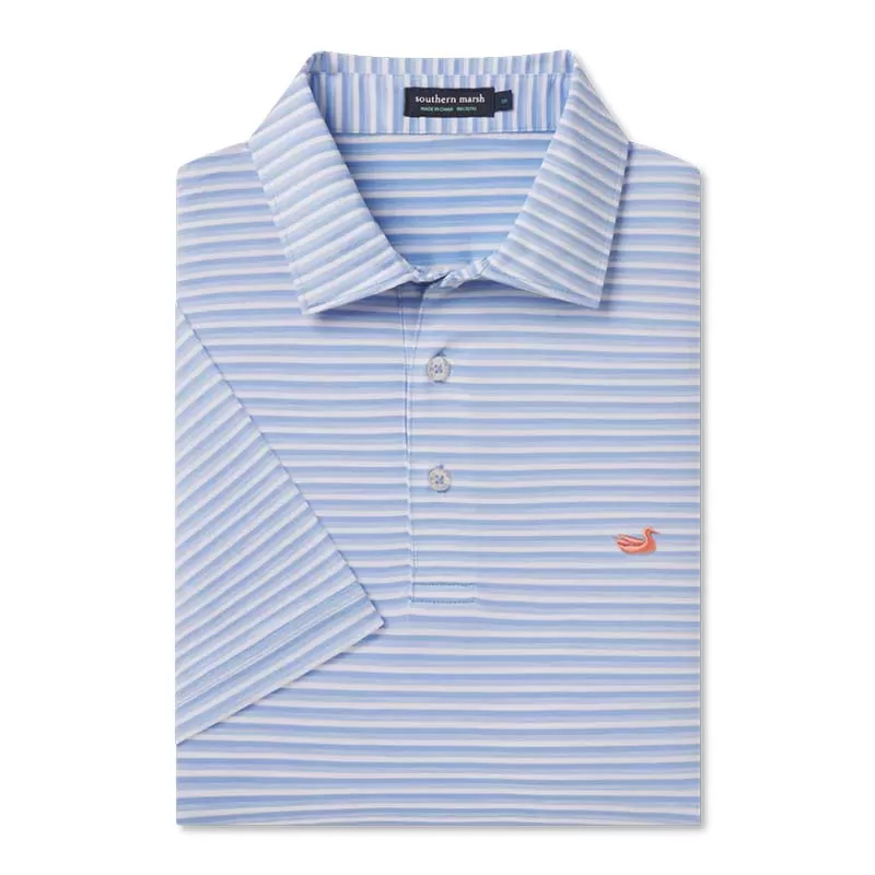 Domingo Stripe Polo