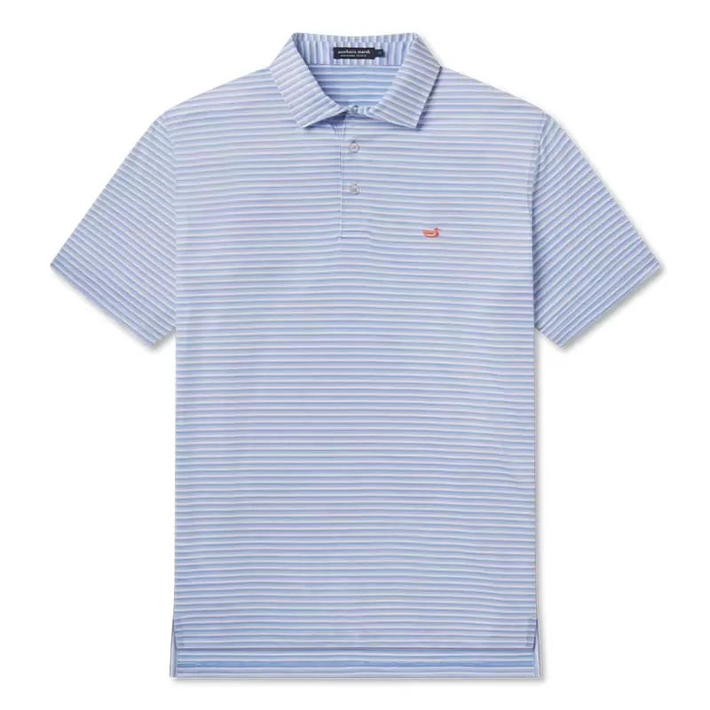 Domingo Stripe Polo