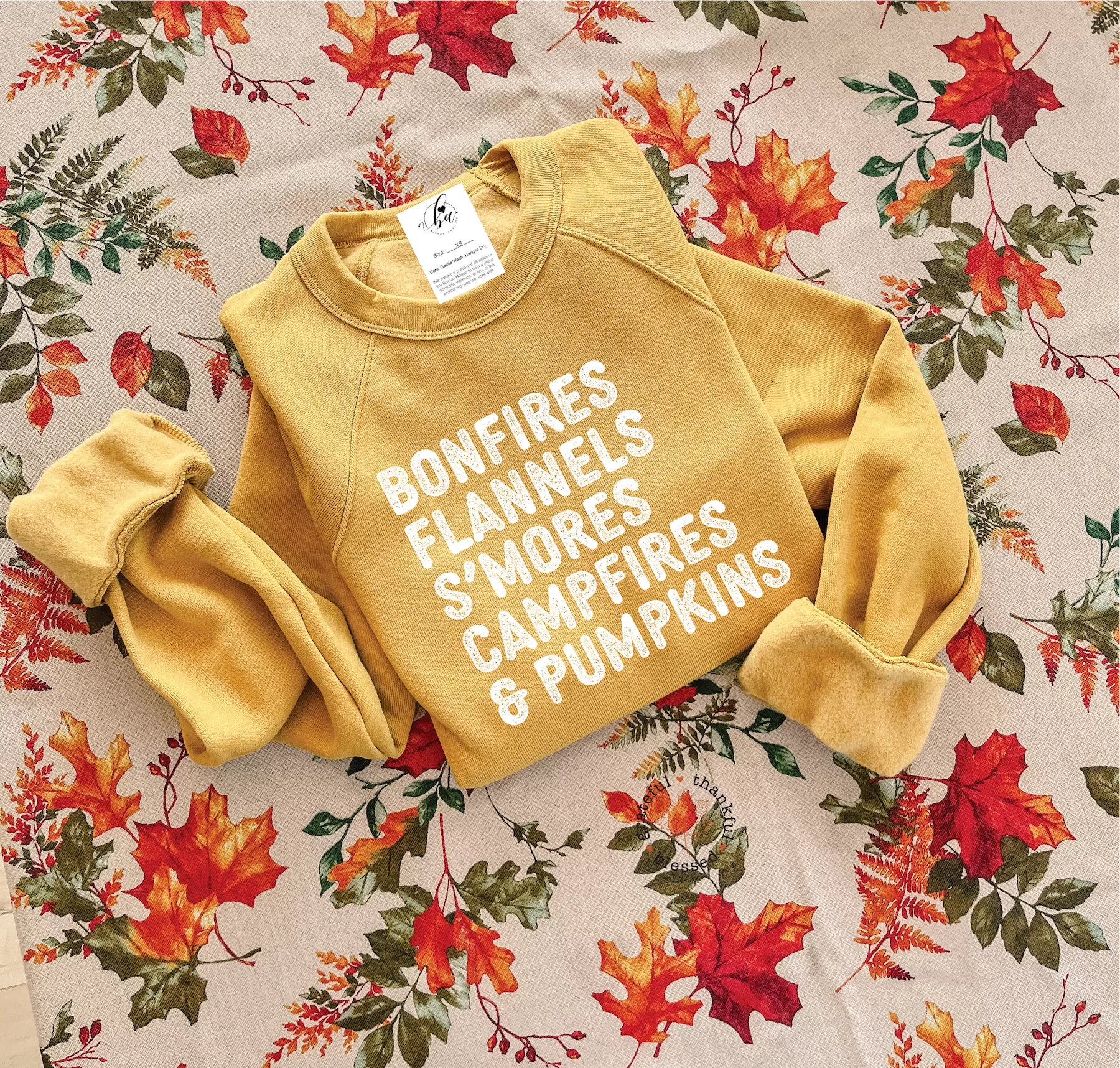 Fall Things Raglan Sweater