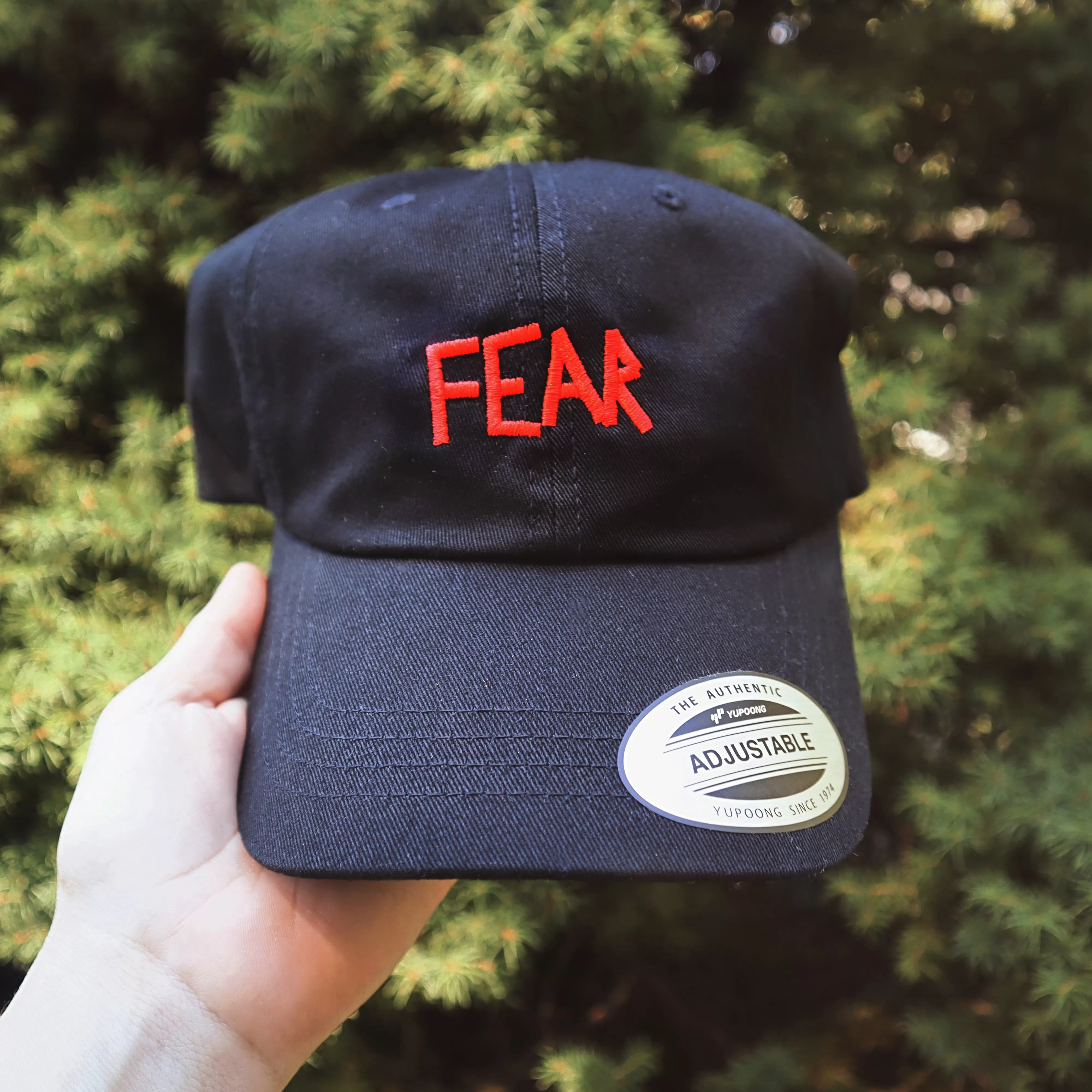 FEAR - Classic Dad Hat Black