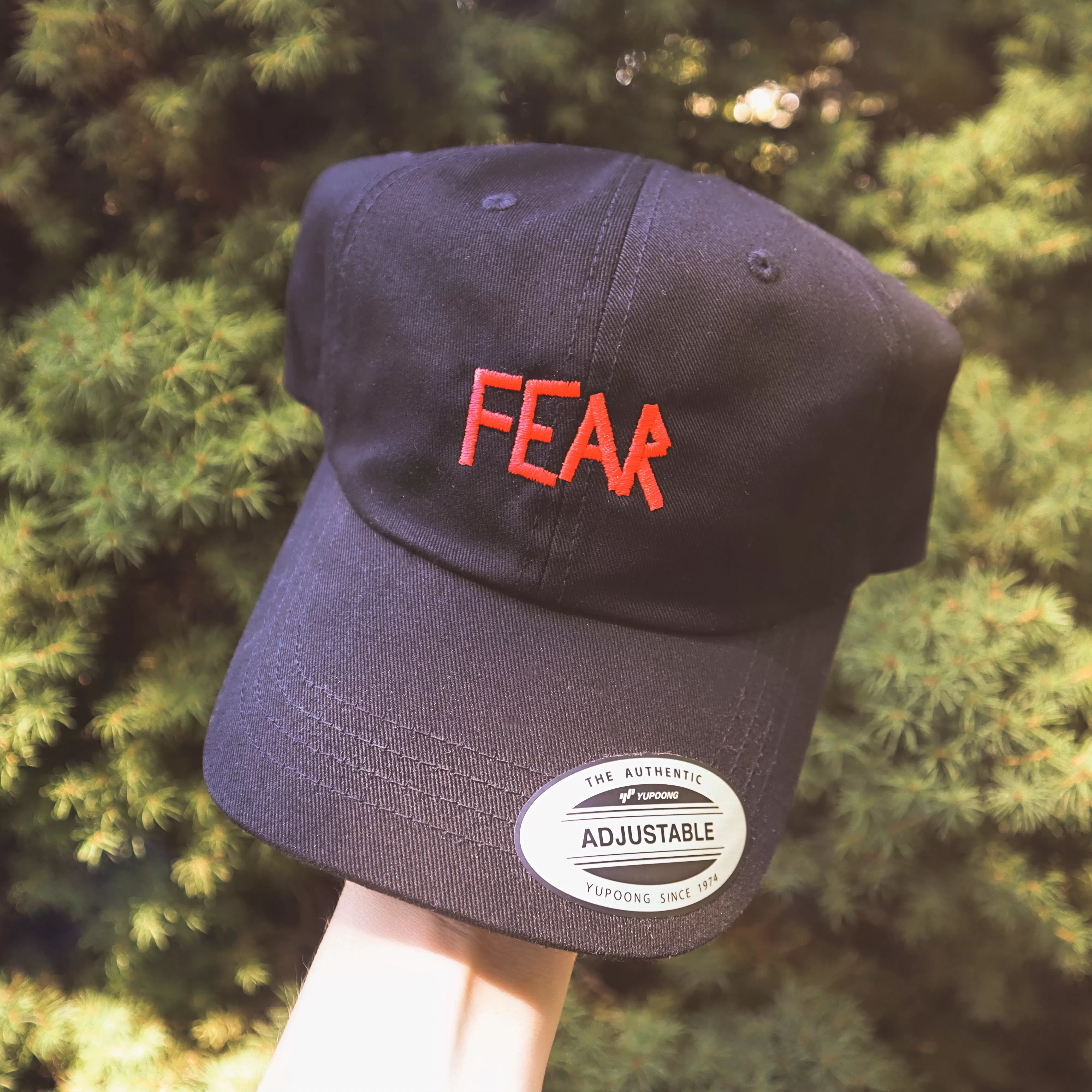 FEAR - Classic Dad Hat Black