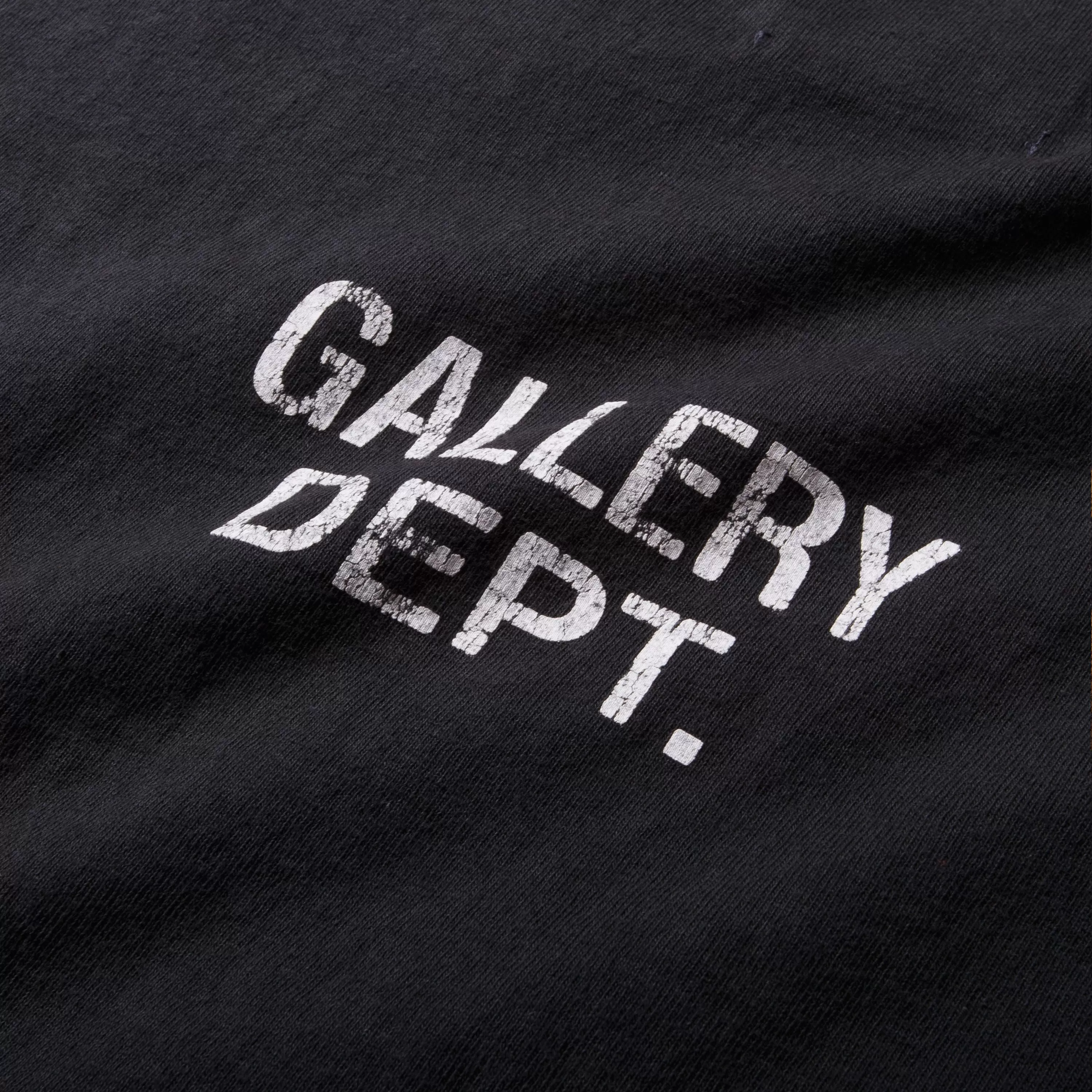 Gallery Dept. Distressed ATK Tee Washed Black