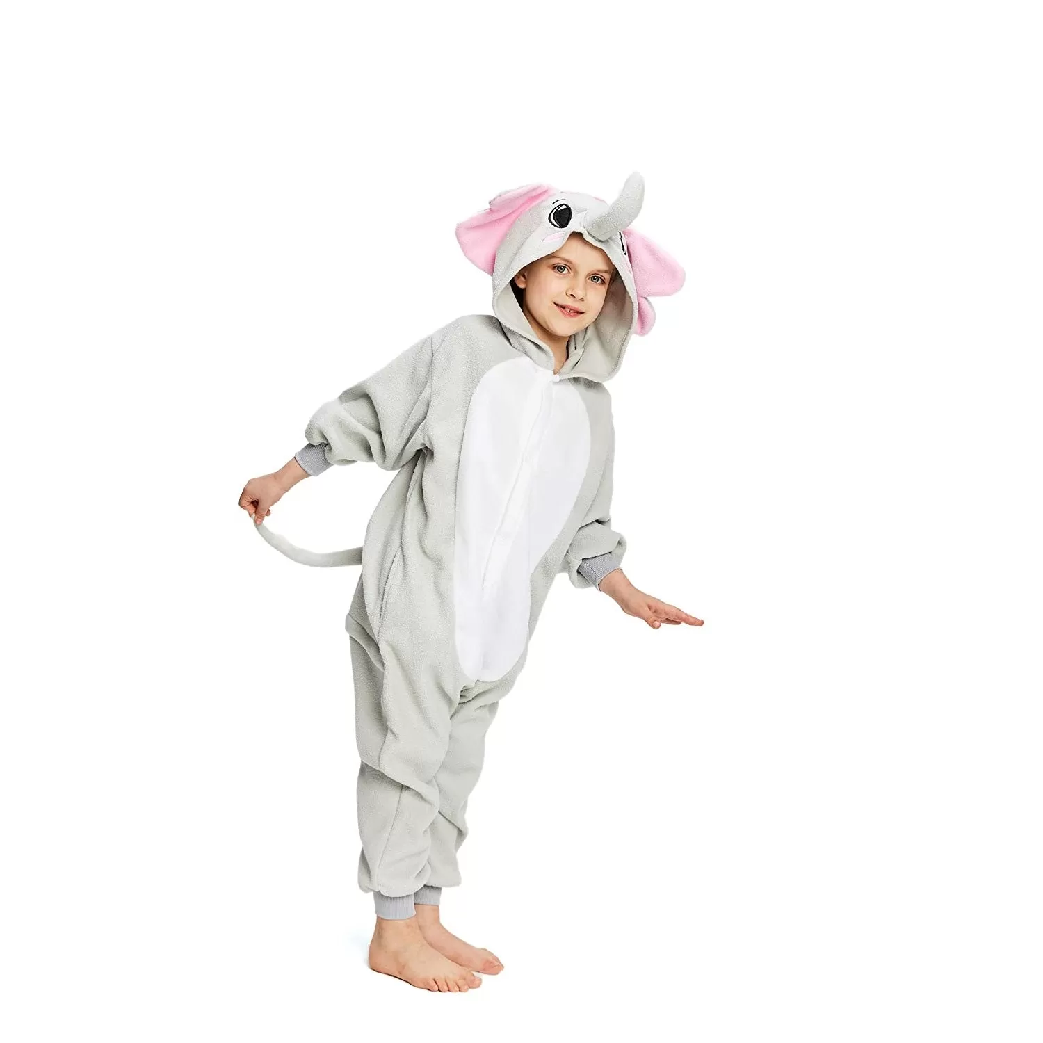 Grey Elephant Kids Onesie