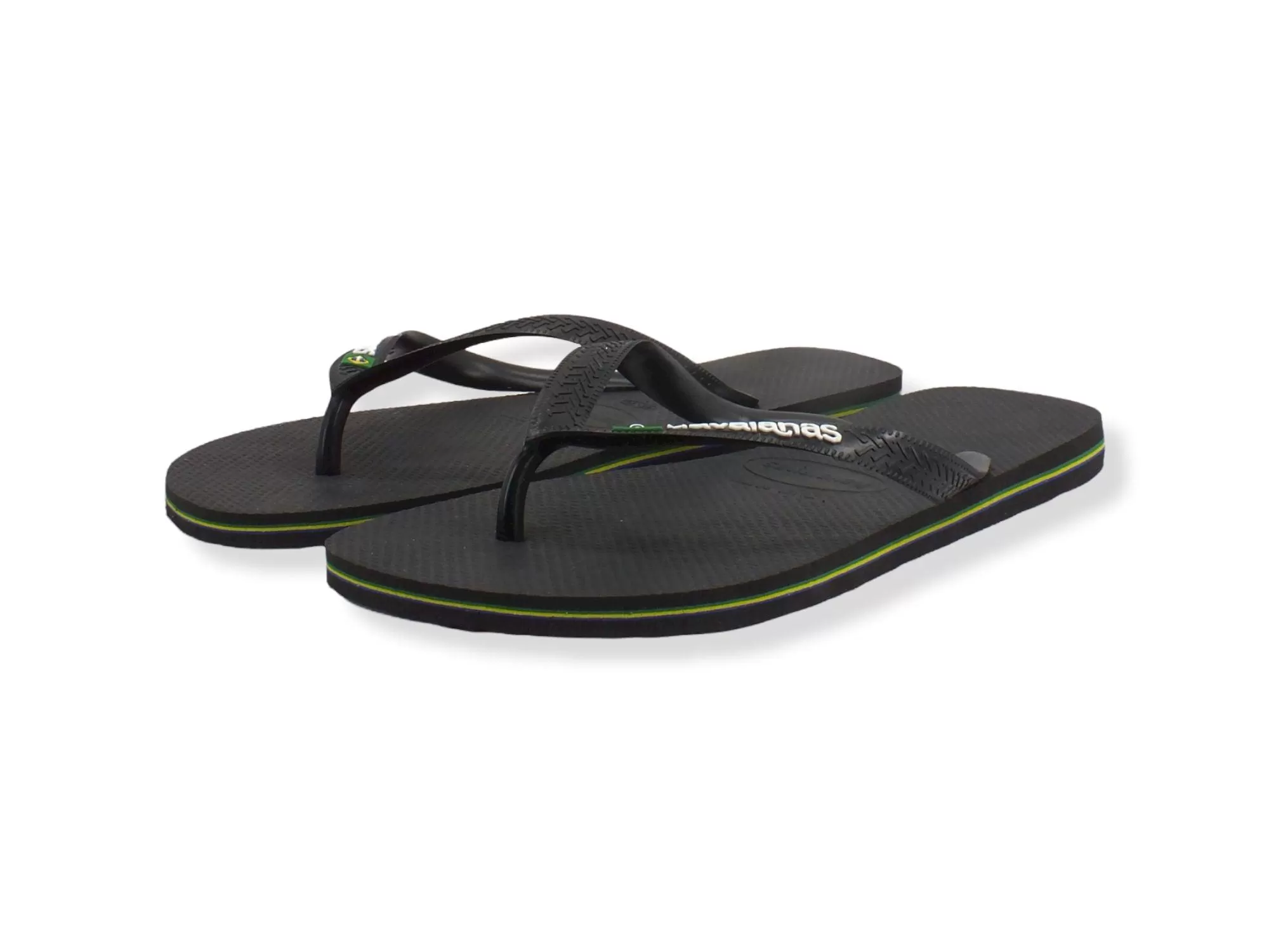 HAVAIANAS H Brasil Logo Infradito Donna Black 4110850