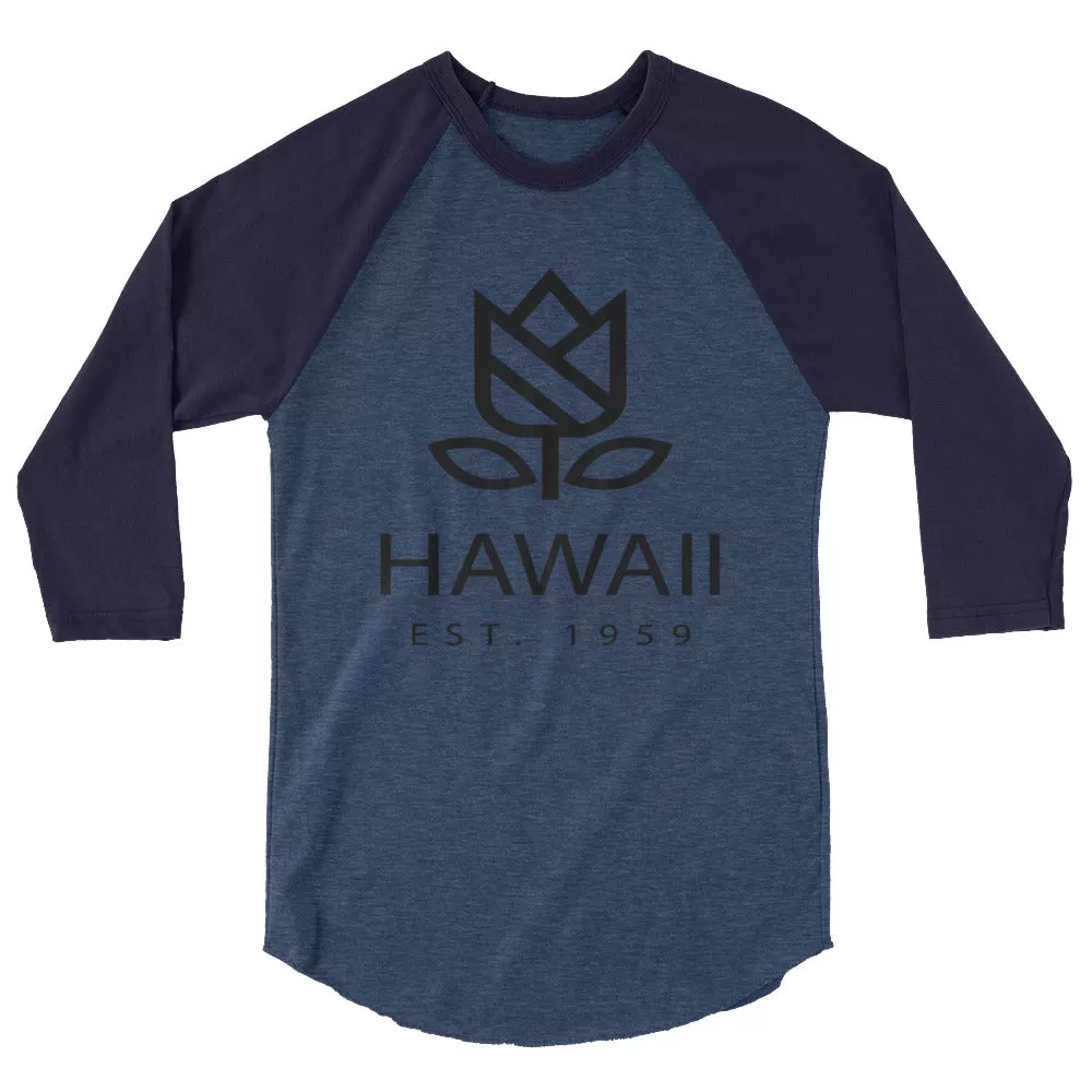 Hawaii - 3/4 Sleeve Raglan Shirt - Established